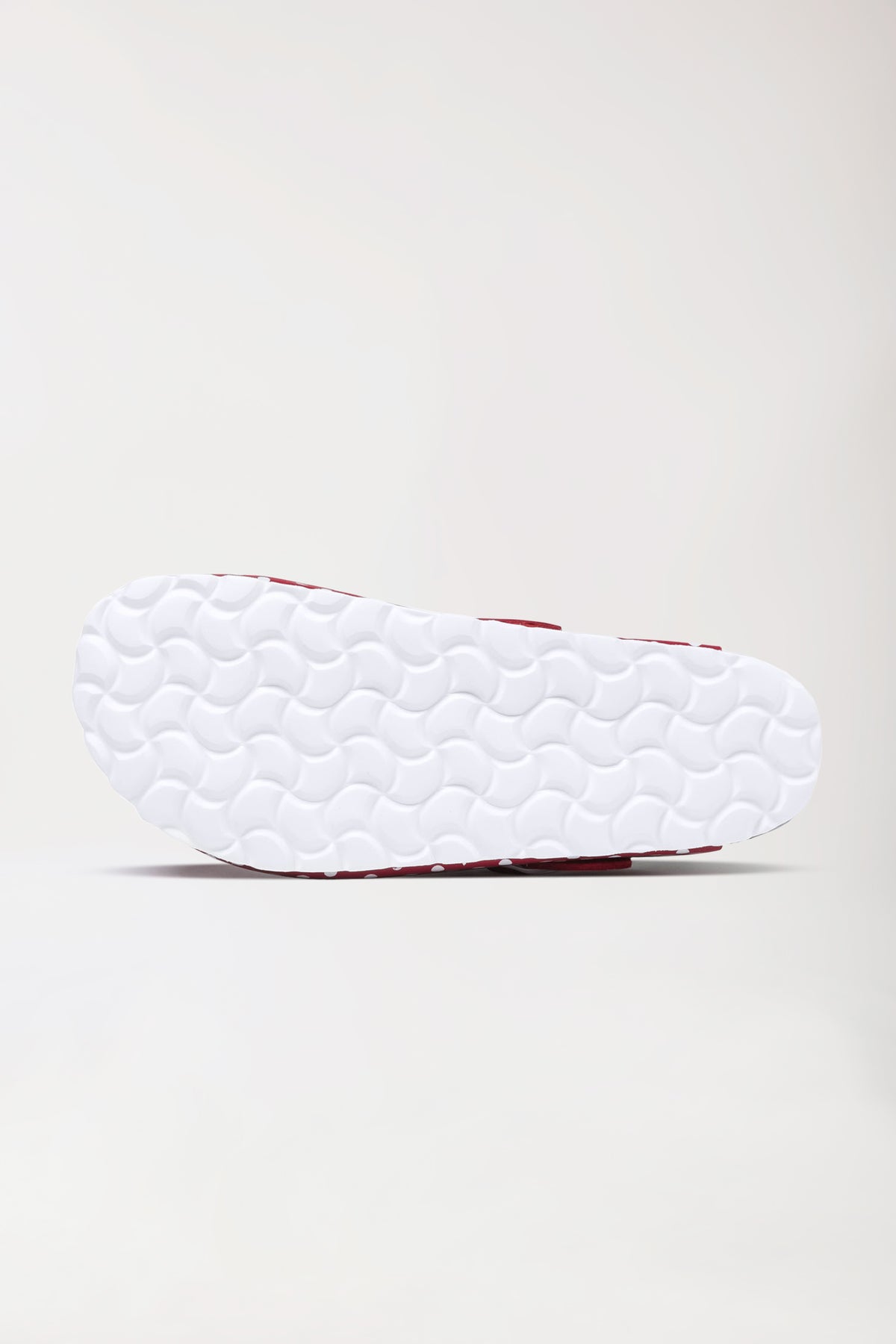 Sabots Femme rouge/blanc, Vue de dos 