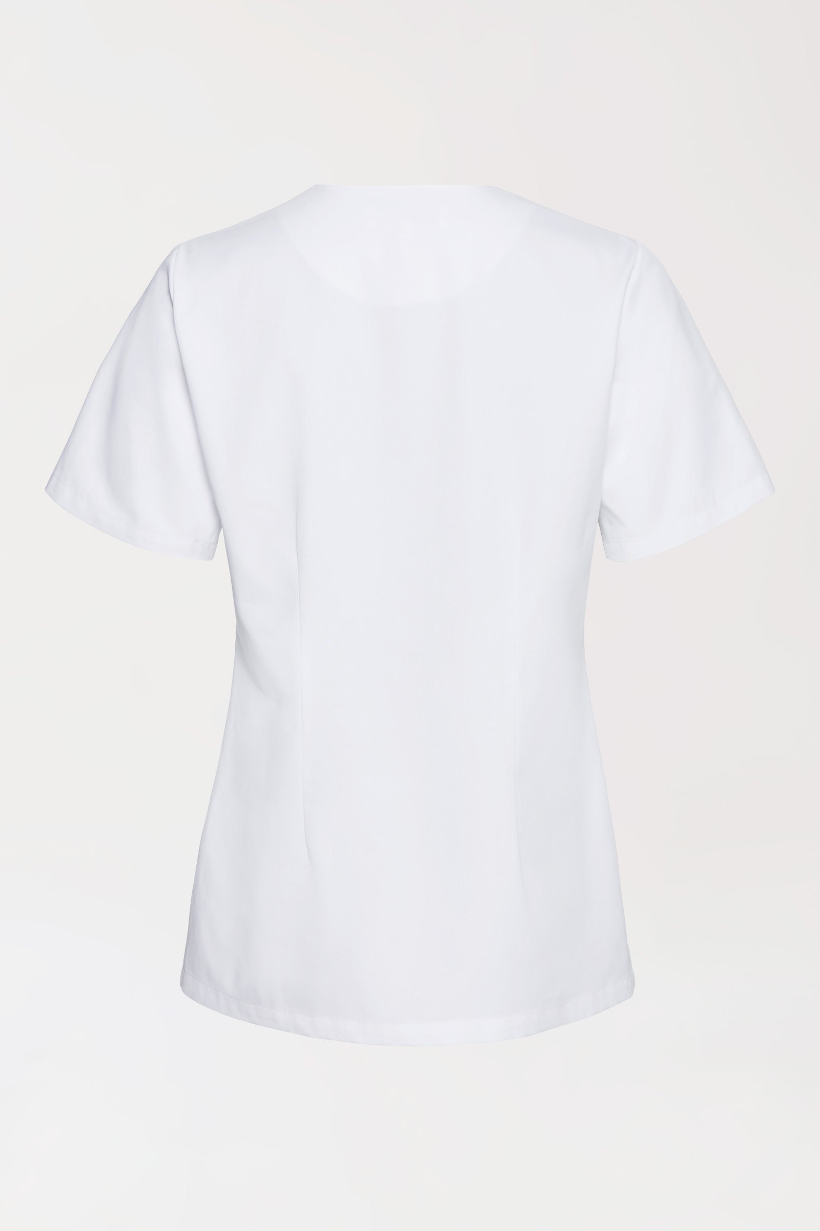 TENCEL™ Tunique Femme - Décolleté V blanc, Vue de dos 