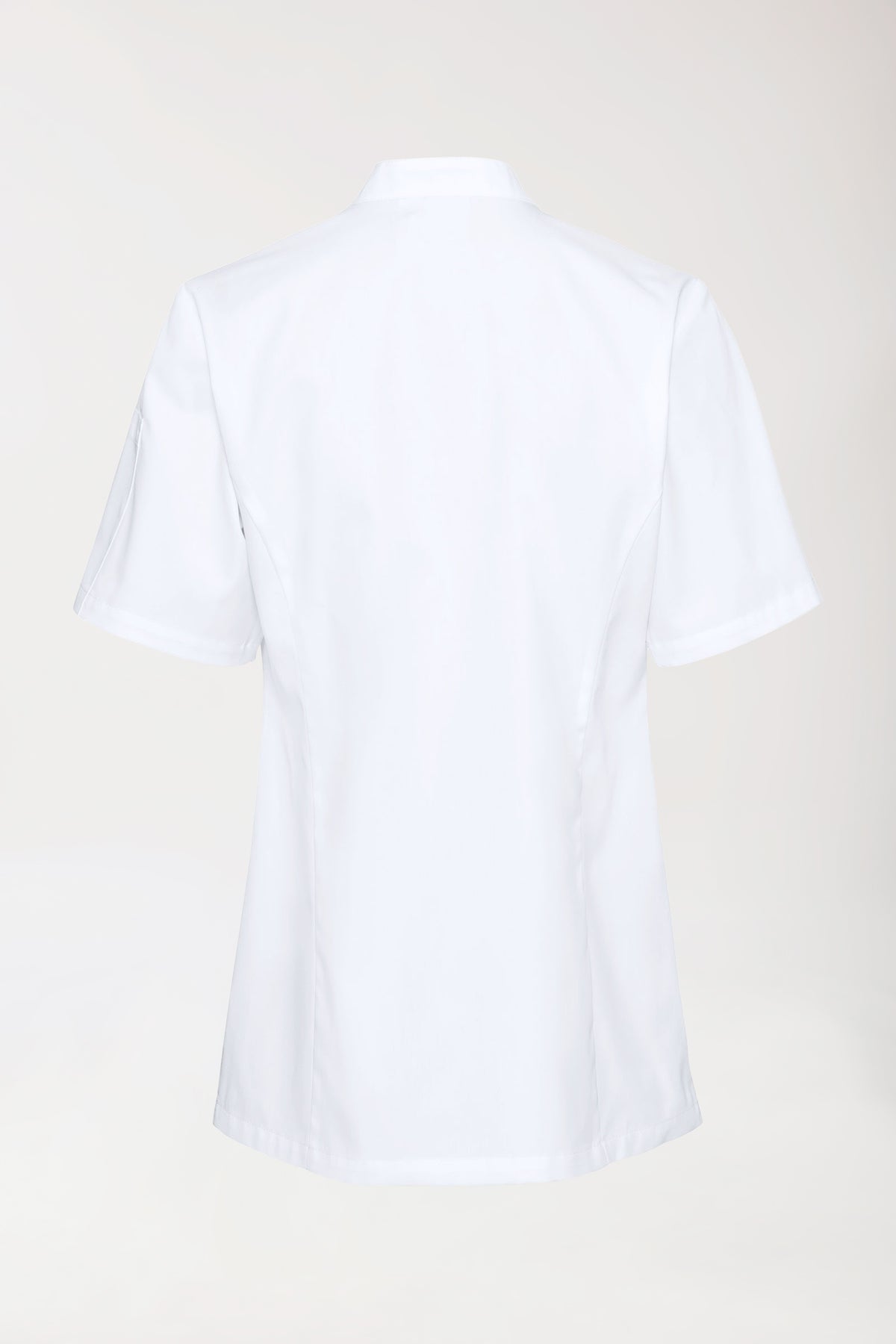 Gastro Veste de cuisine Femme - Manche courte blanc, Vue de dos 