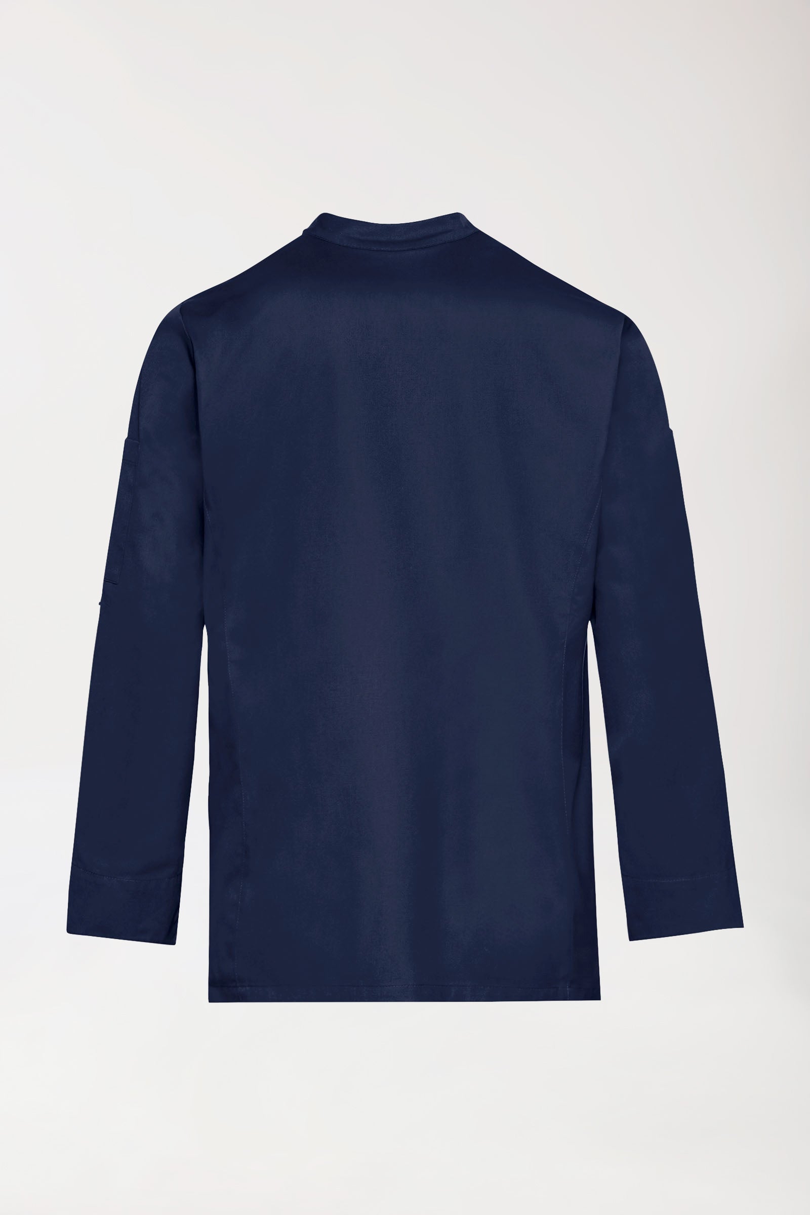 Gastro Veste de cuisine Homme - Manche longue bleu navy, Vue de dos 