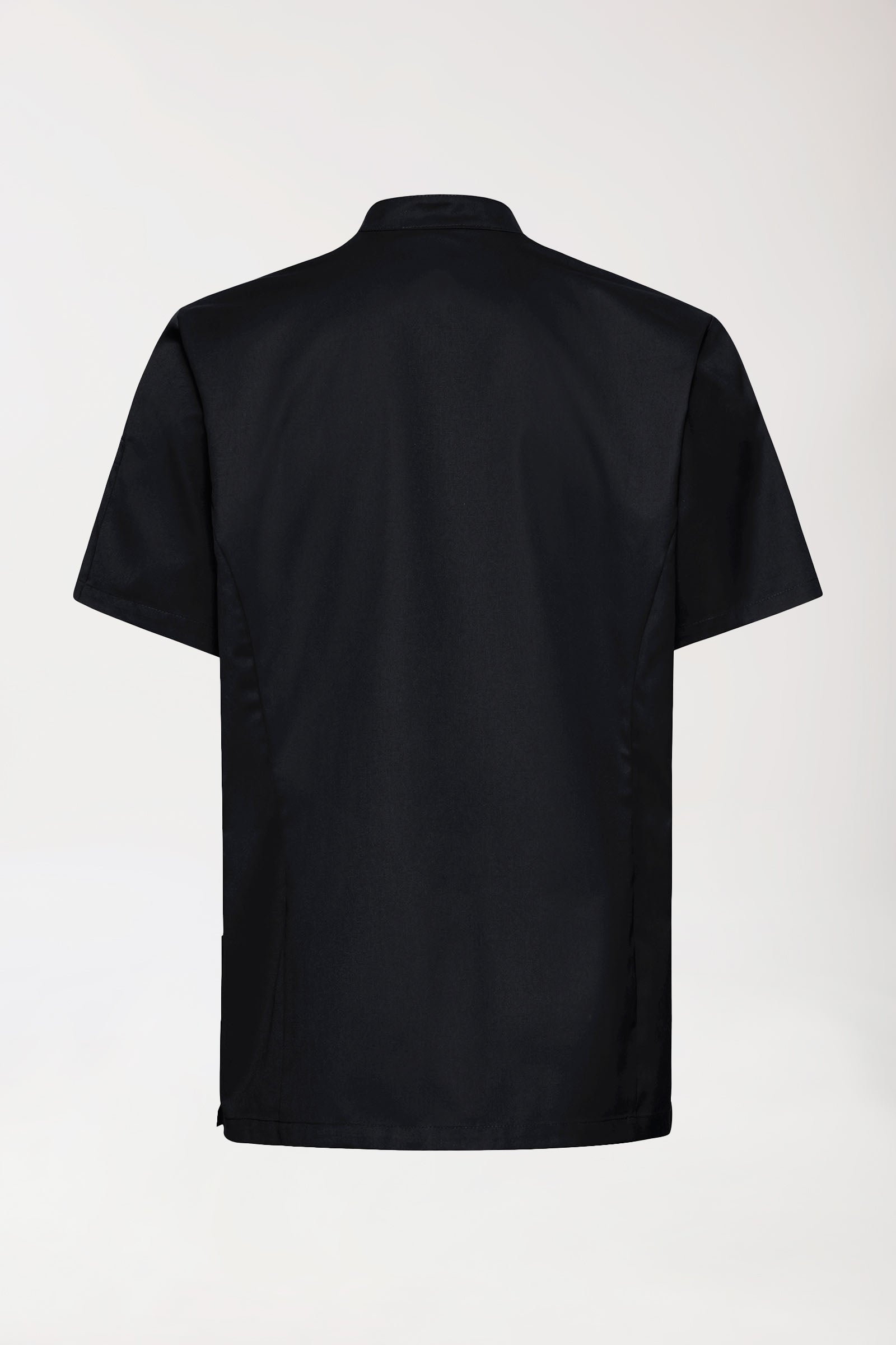 Gastro Veste de cuisine Homme - Manche courte noir, Vue de dos 