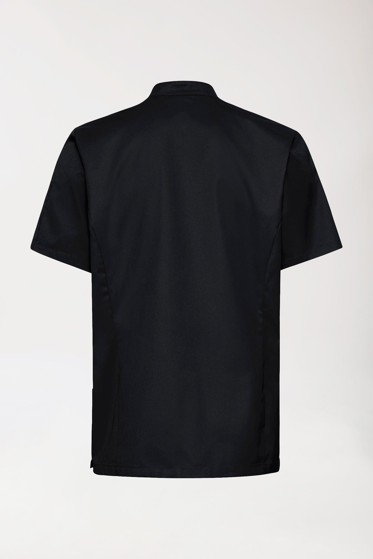 Gastro Veste de cuisine Homme - Manche courte noir, Vue de dos 