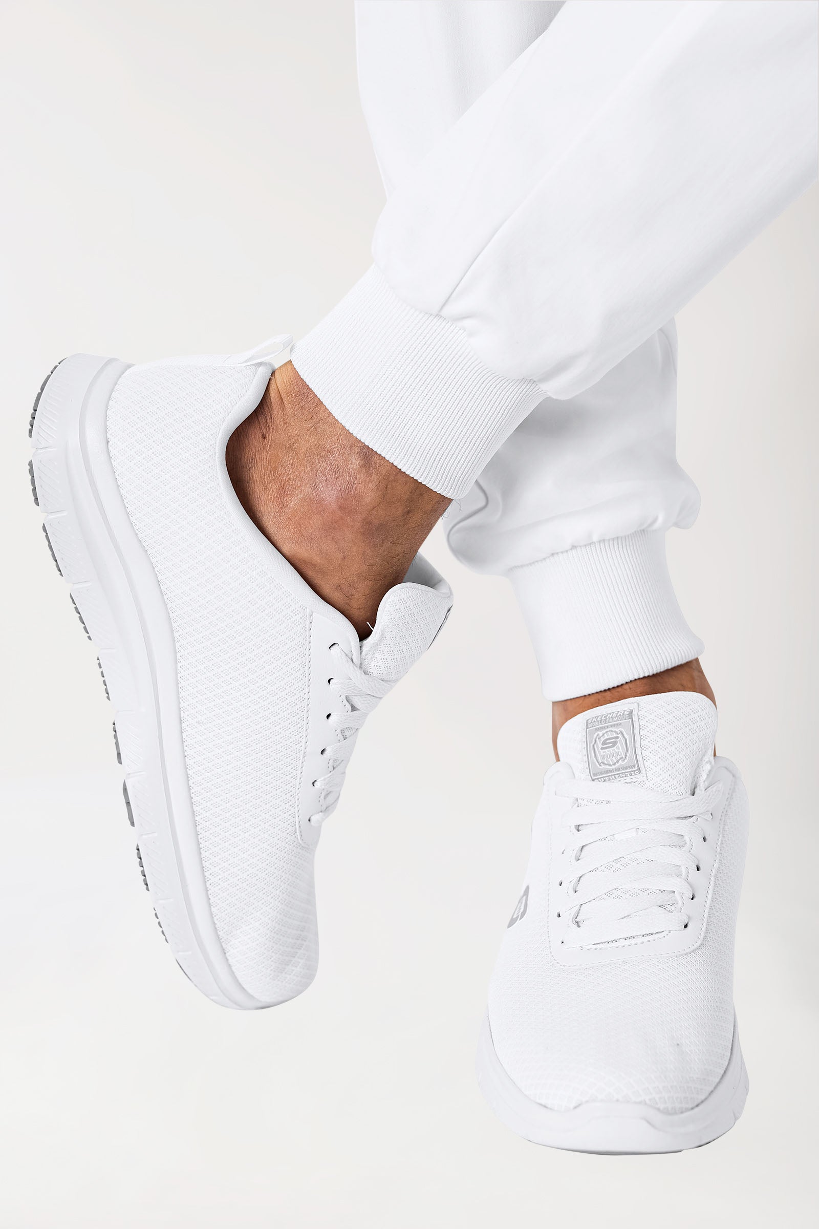 COMFY FLEX Pantalon Homme - Jogpant blanc