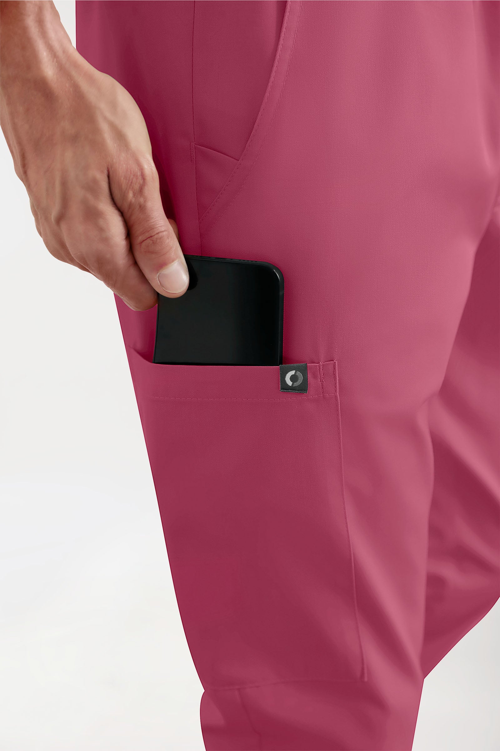 GREEN Pantalon Stretch Homme - Style Jogpant bois de rose