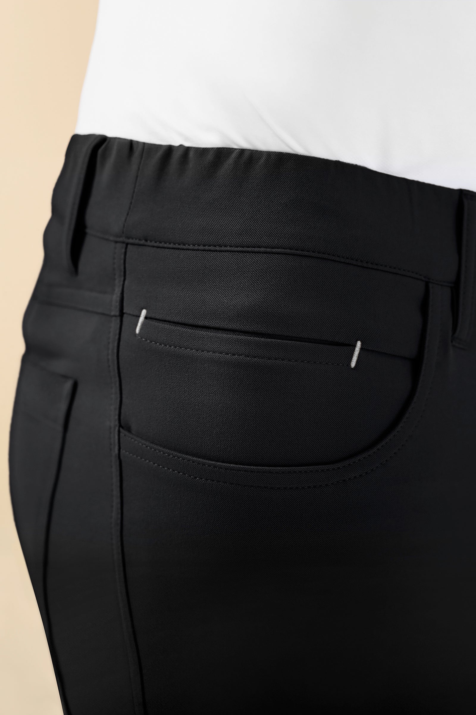 KAERE Pantalon Homme - 5 poches noir