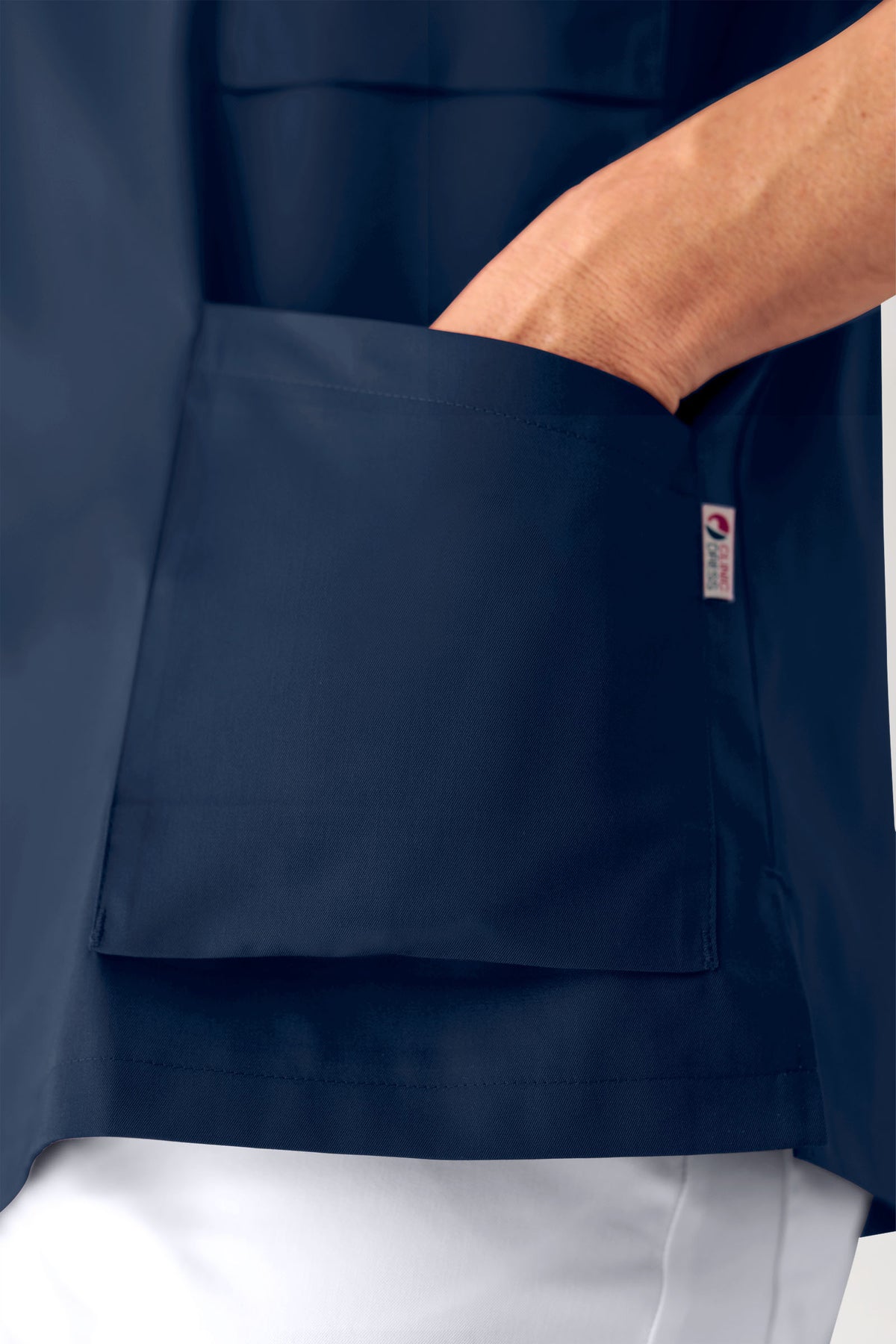 CORE Tunique Homme - Col V bleu navy