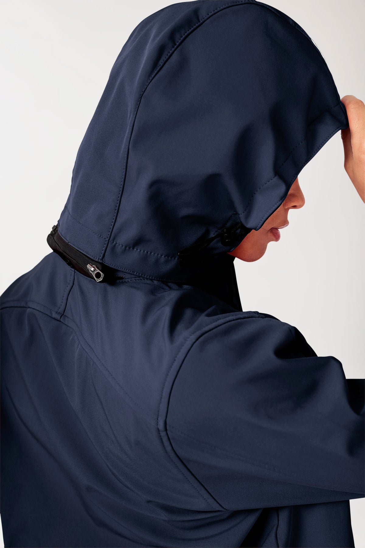 Softshell Veste mixte - à capuche bleu navy
