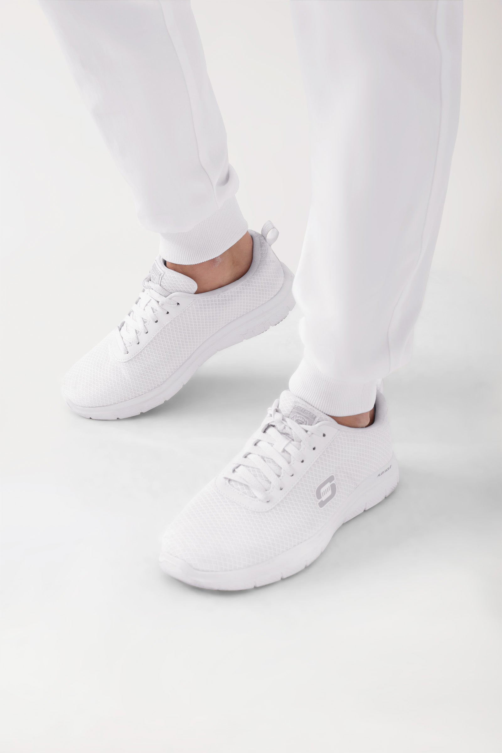 COMFY FLEX Pantalon Homme - Jogpant blanc