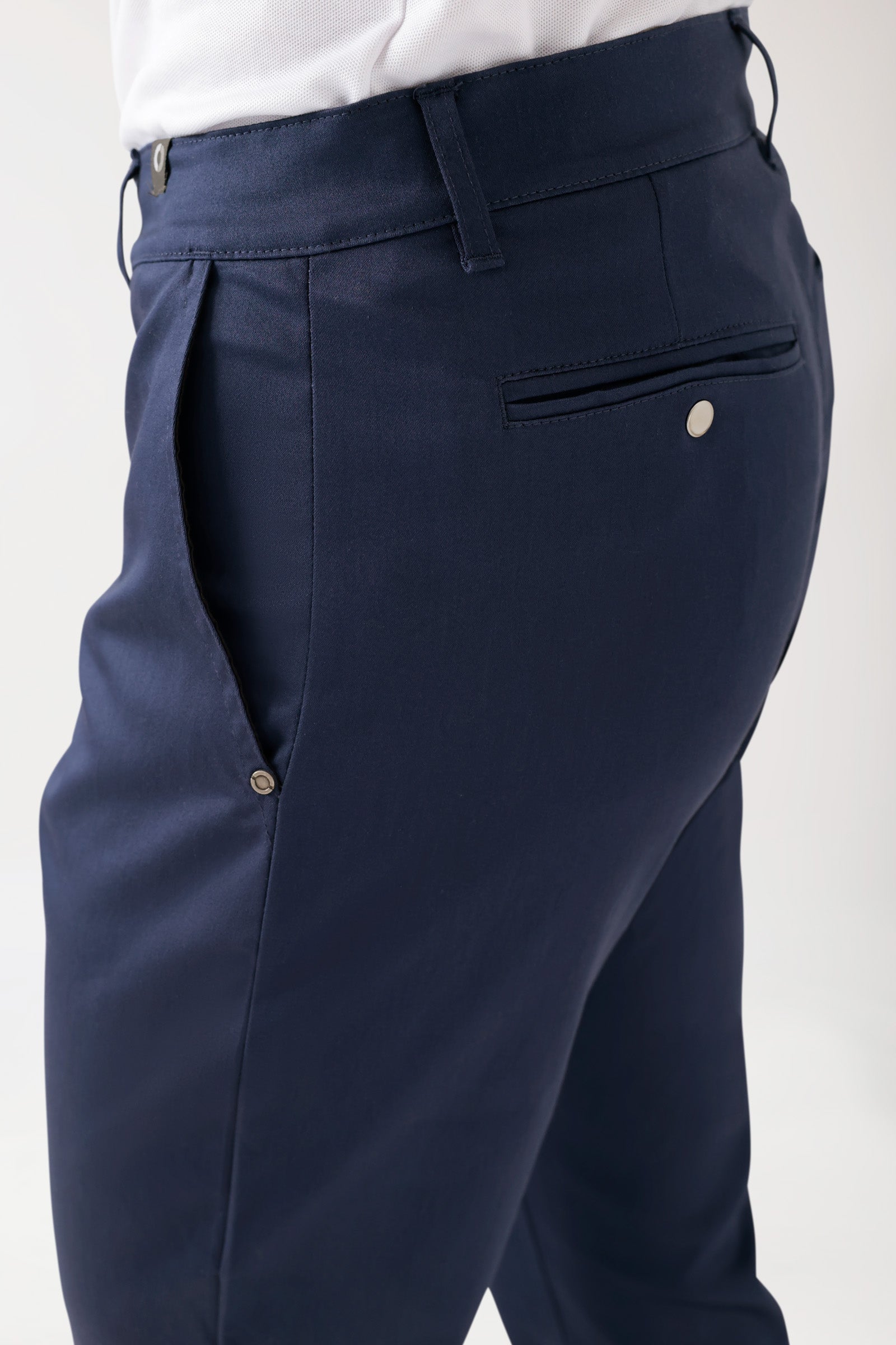 COMFY FLEX Pantalon Homme - Style Chino navy