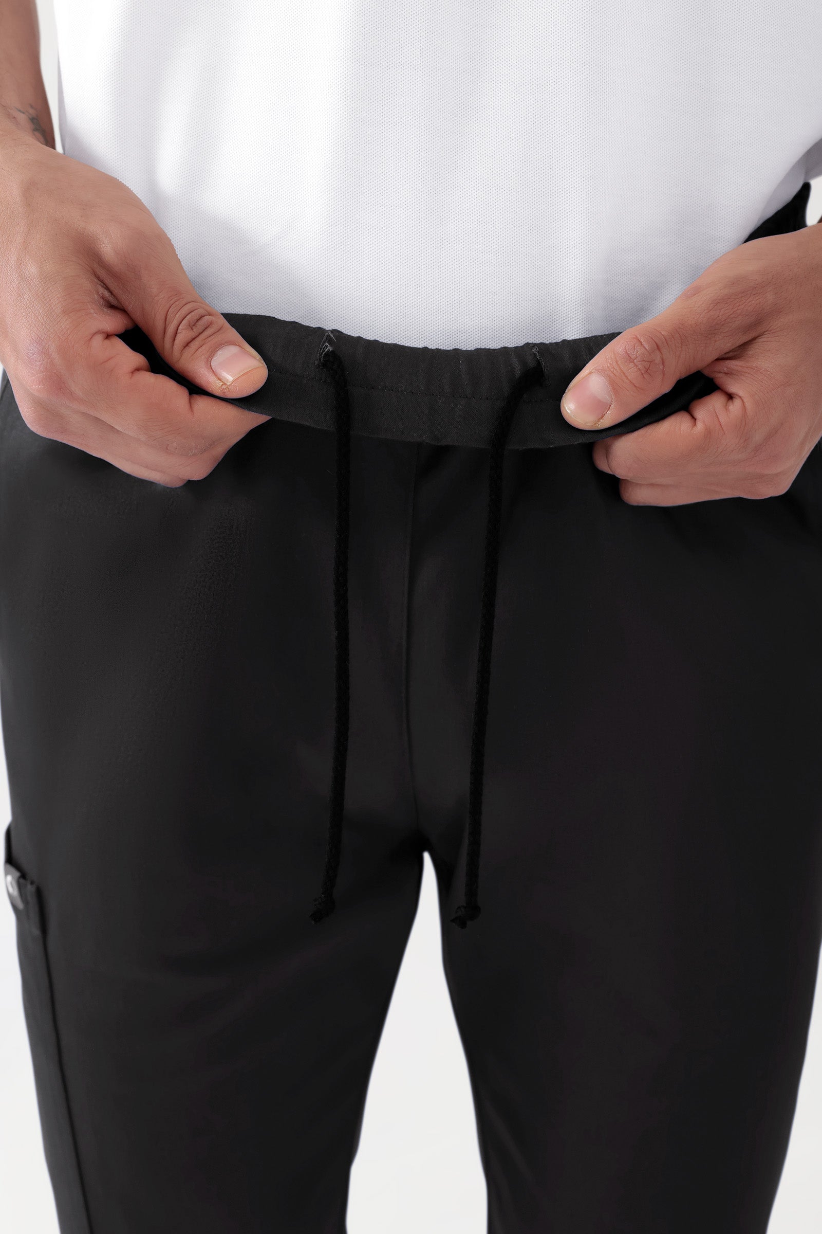 COMFY FLEX Pantalon Stretch mixte - 7/8 longueur noir
