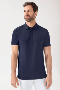 COMFY FLEX Shirt Stretch Homme - Col polo navy