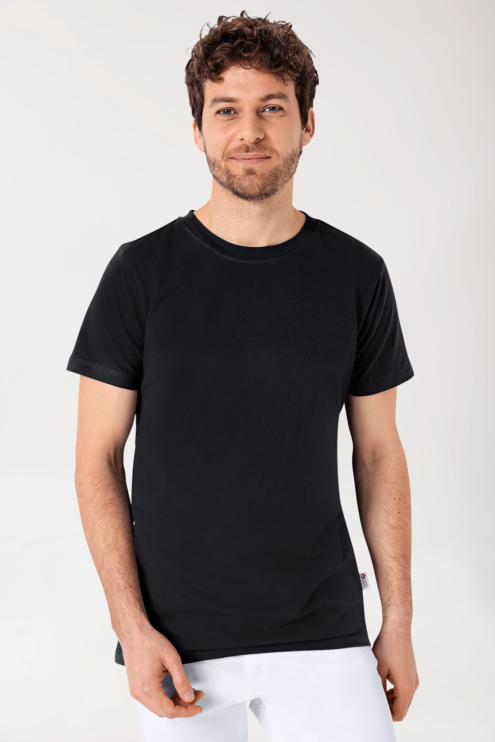 CORE T-shirt Homme - Encolure ronde noir