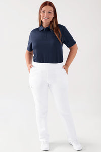 COMFY FLEX Pantalon Stretch mixte - 1/1 longueur blanc
