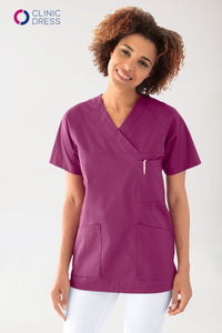 CORE Tunique Femme - Décolleté V berry