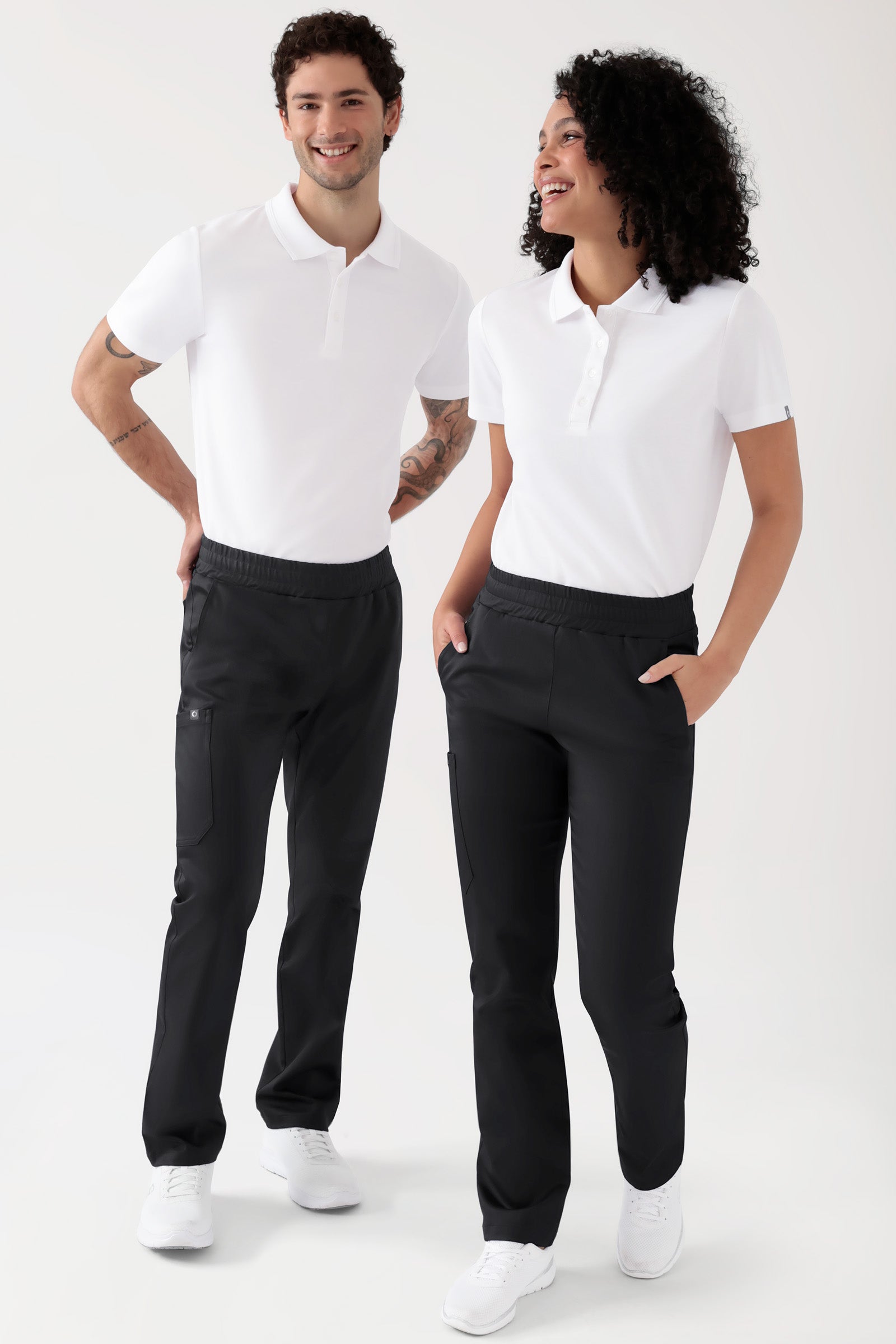 COMFY FLEX Pantalon Stretch mixte - 1/1 longueur noir