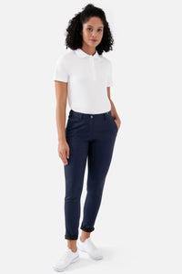 COMFY FLEX Pantalon Femme - Style Chino navy