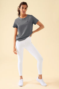 KAERE Leggings Femme - super élastique blanc