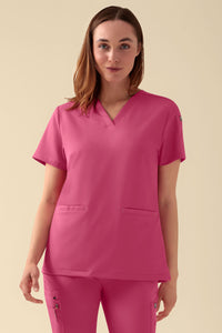 KAERE Tunique Femme - Décolleté V bois de rose