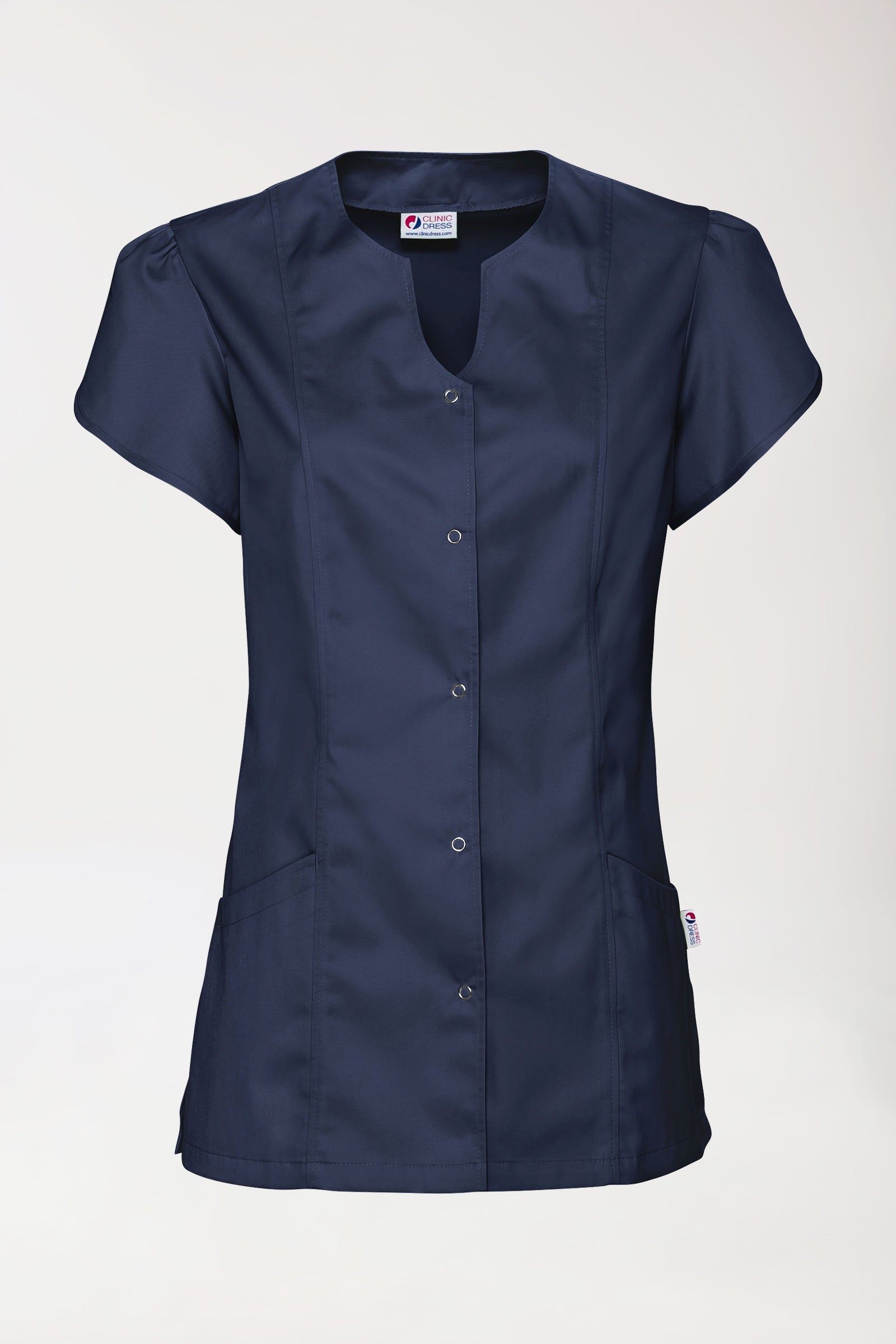 Blouse Beauté Femme - Manches larges bleu navy