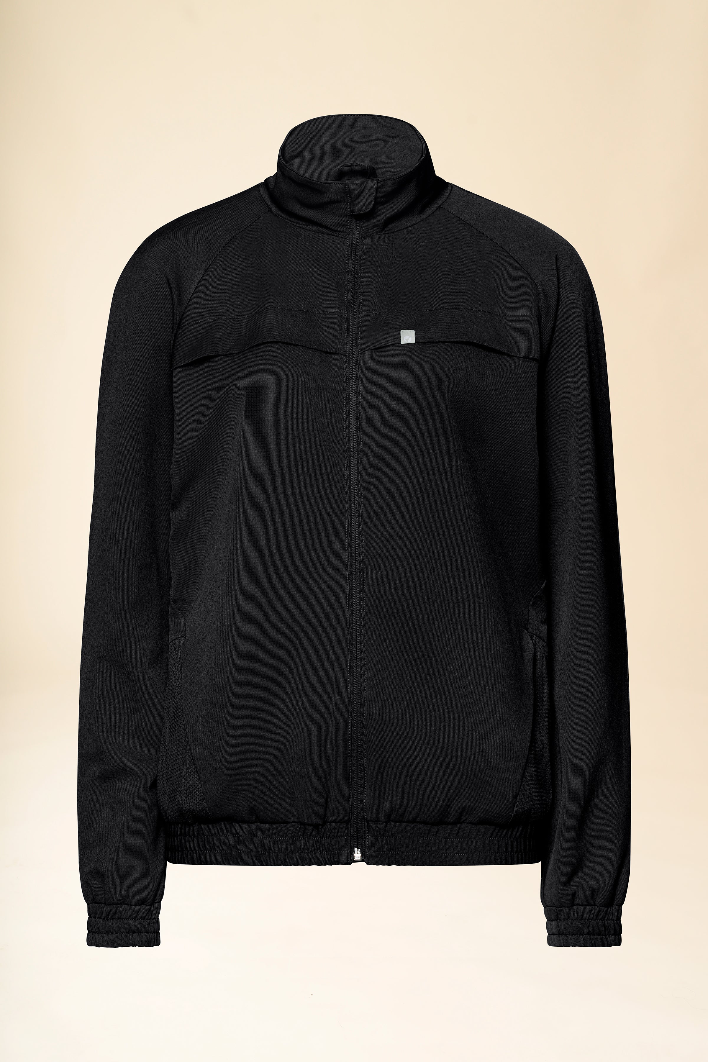 KAERE Veste blouson Femme - Poignet élastiqué noir, Vue de face 