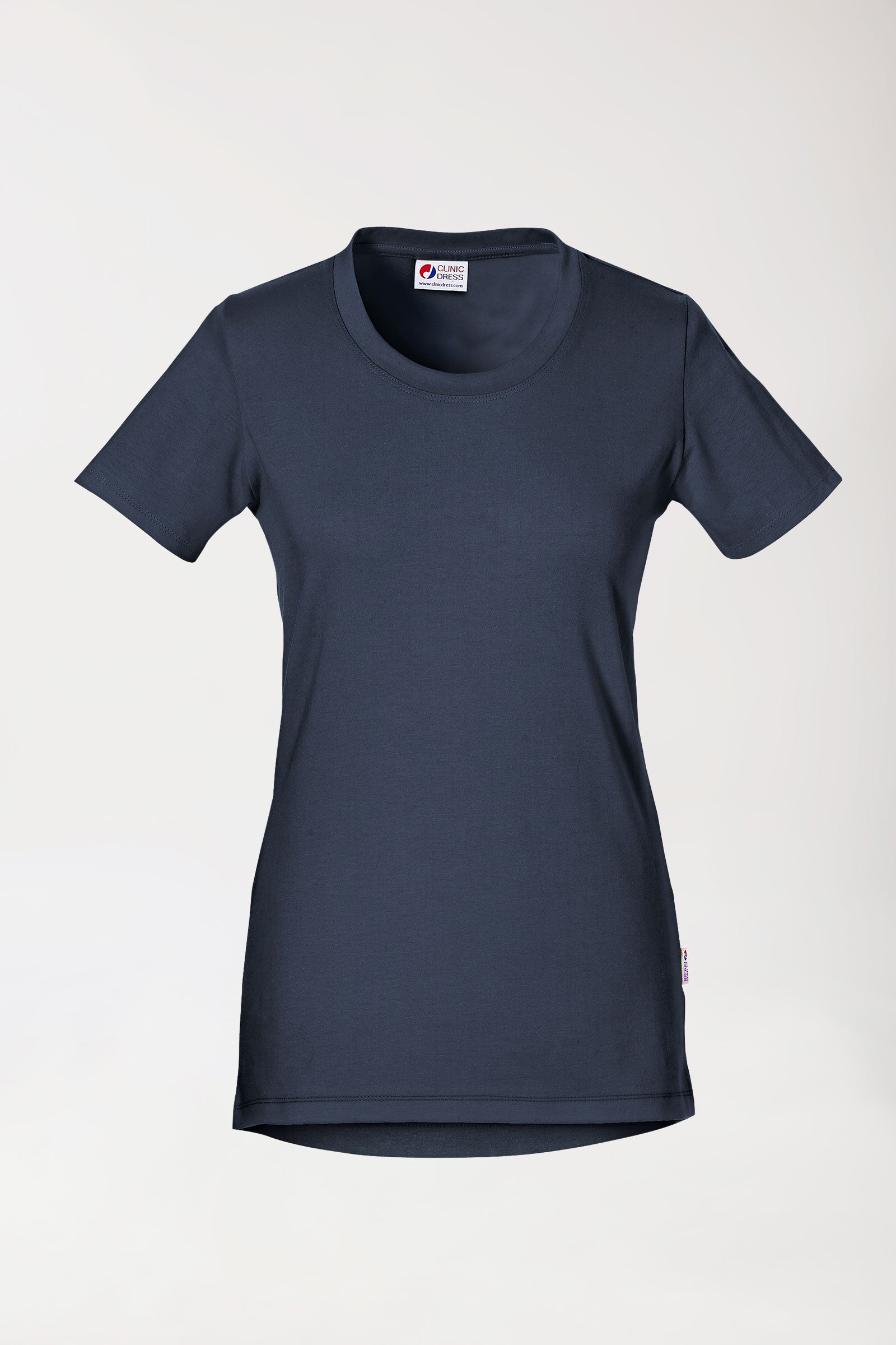 CORE T-shirt Femme - Encolure ronde bleu navy
