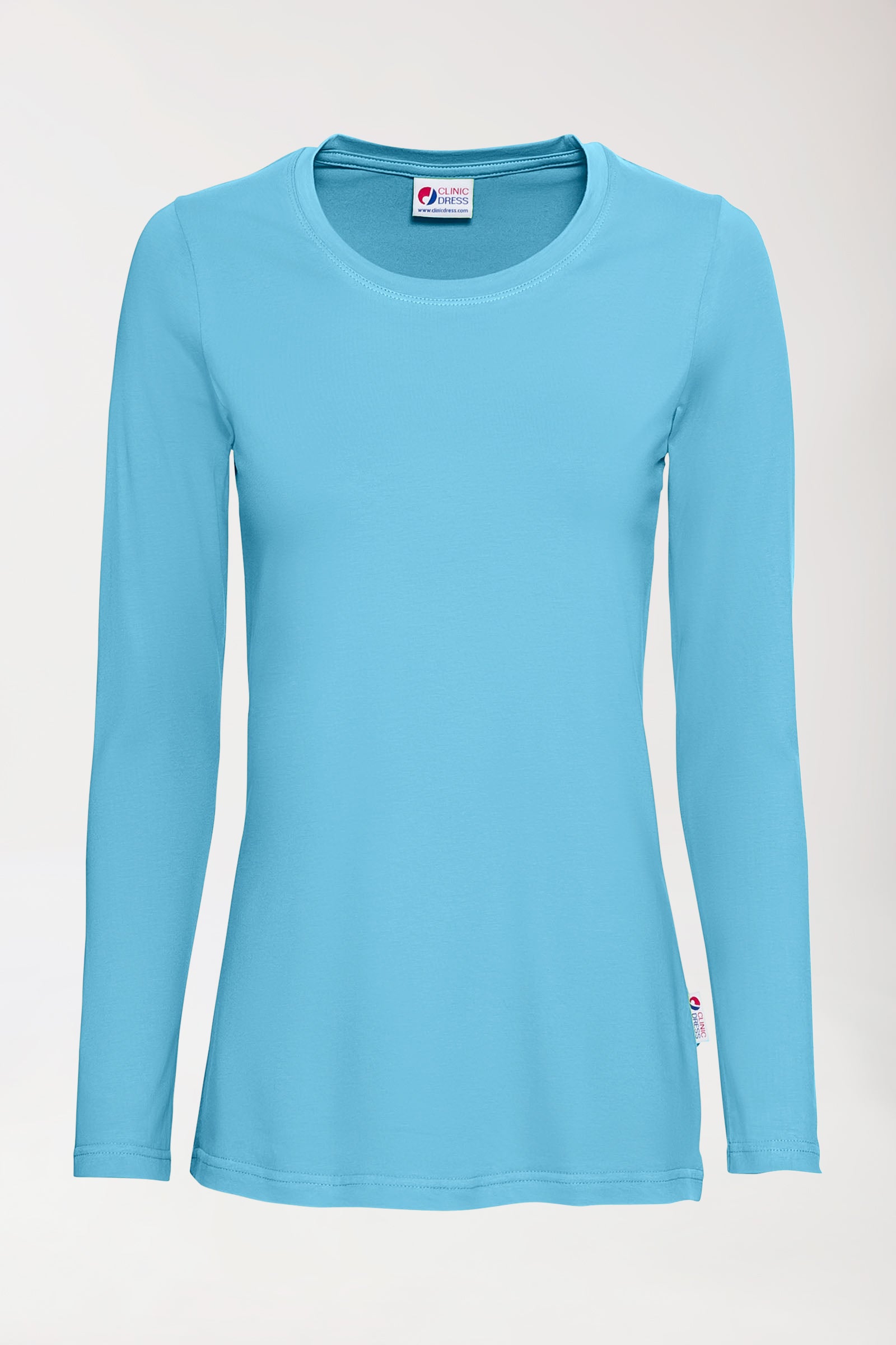 CORE T-shirt Femme - manche longue turquoise
