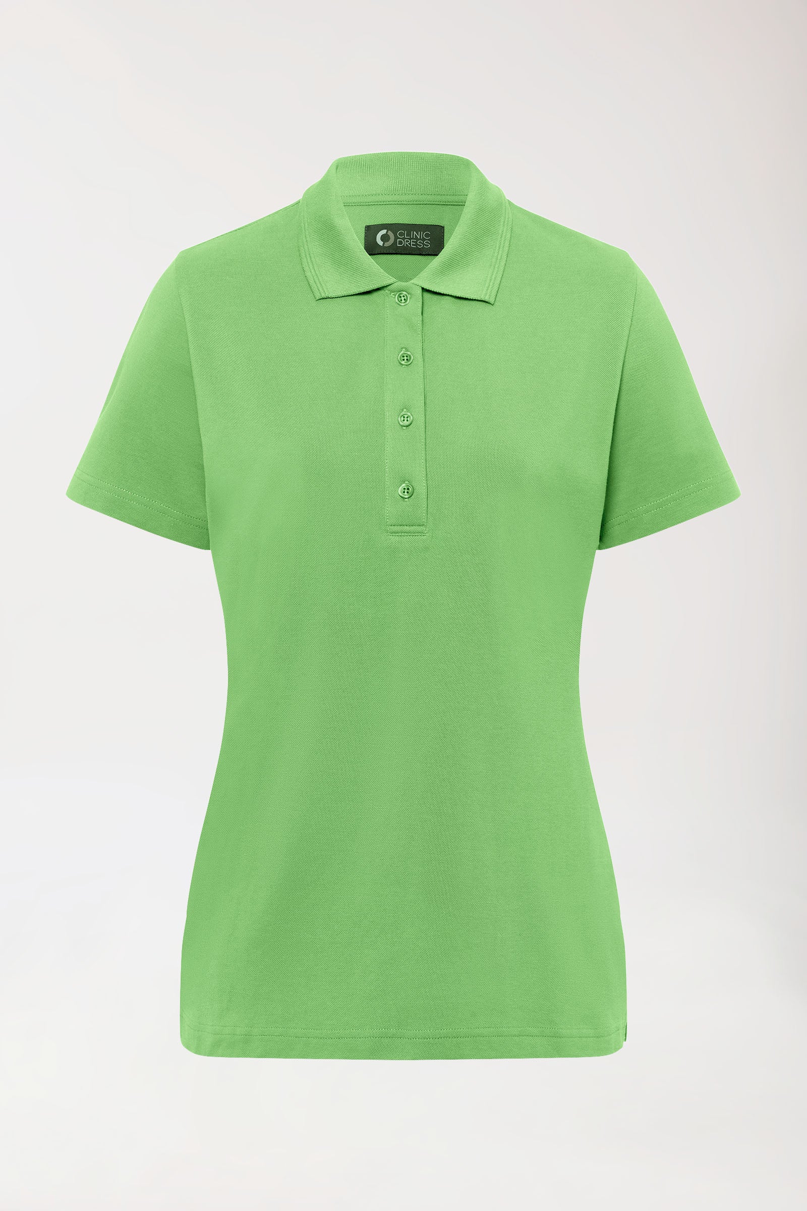 COMFY FLEX Shirt Stretch Femme - Col polo vert pomme