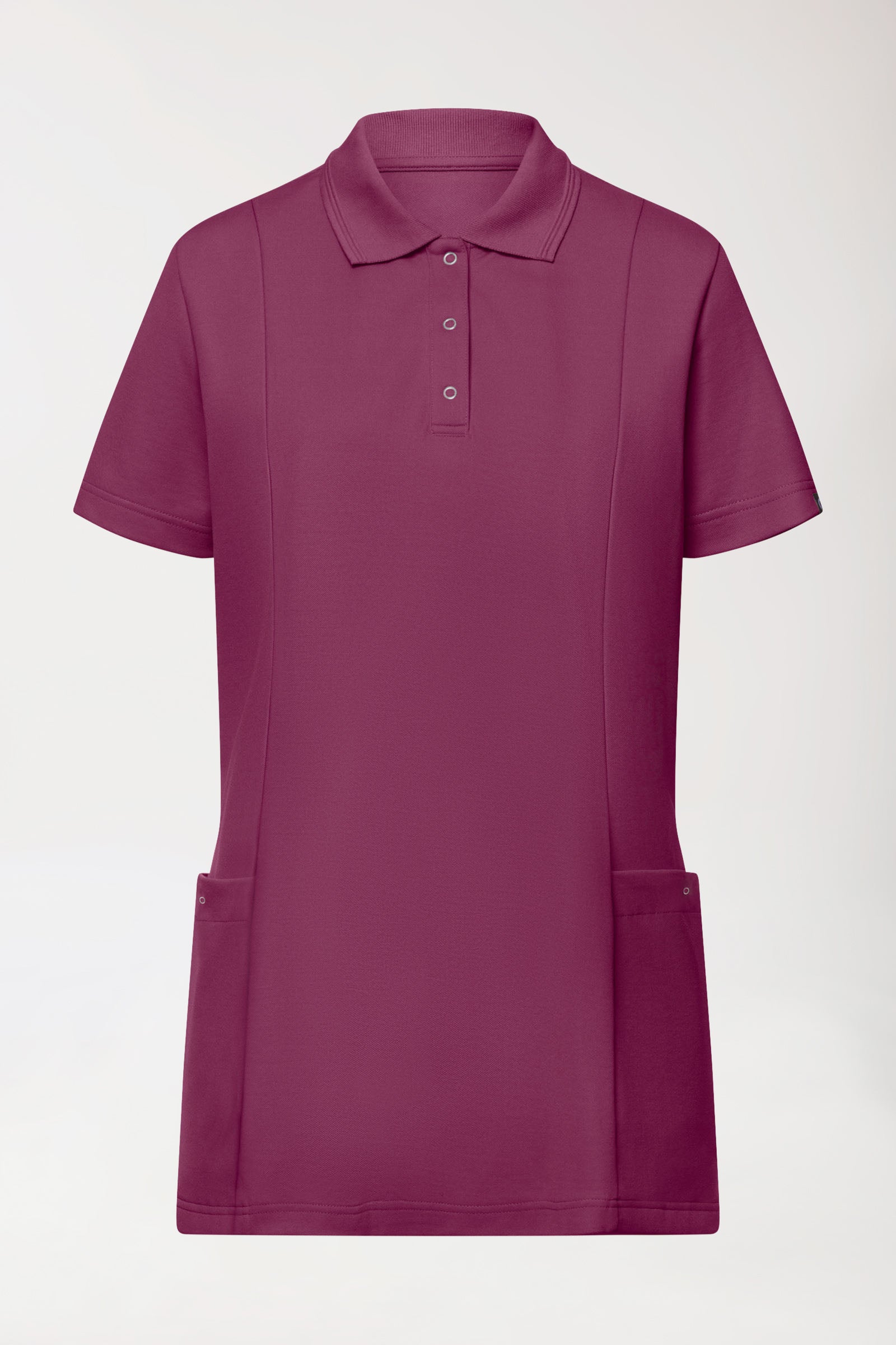 COMFY FLEX Tunique Stretch Femme - Col polo berry, Vue de face 
