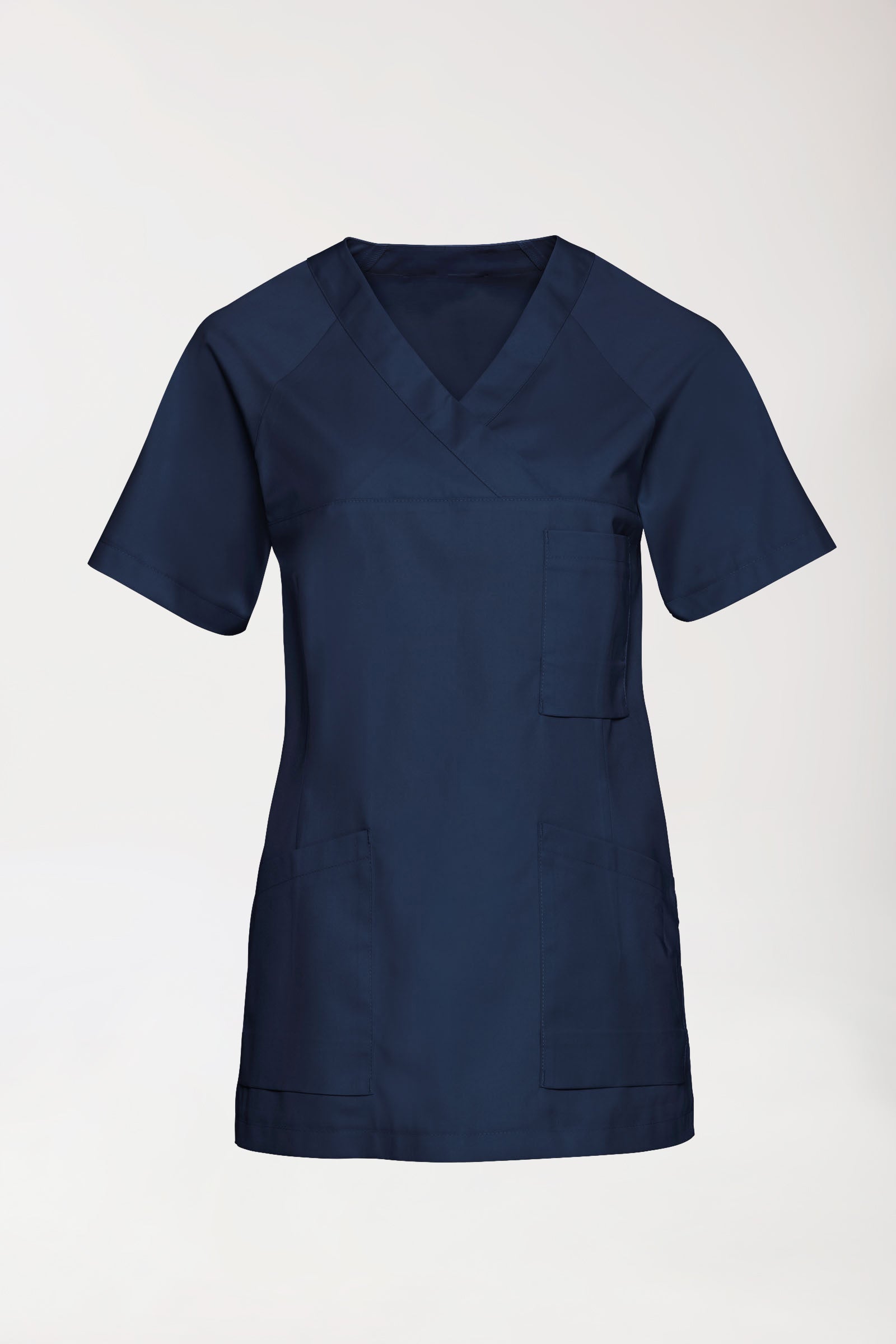 LA tunique médicale femme - Décolleté V navy