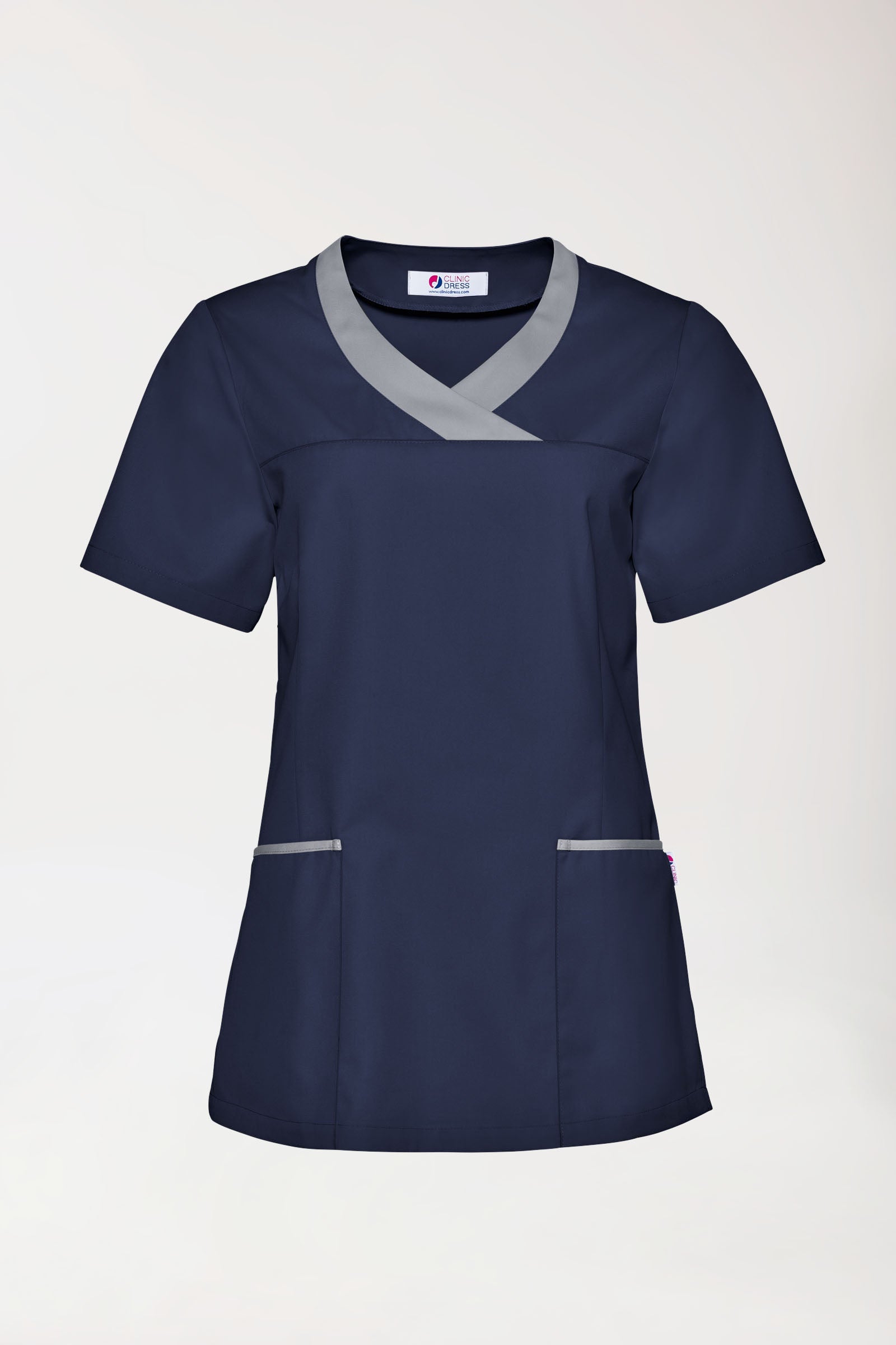 CORE Tunique Femme bleu navy/gris