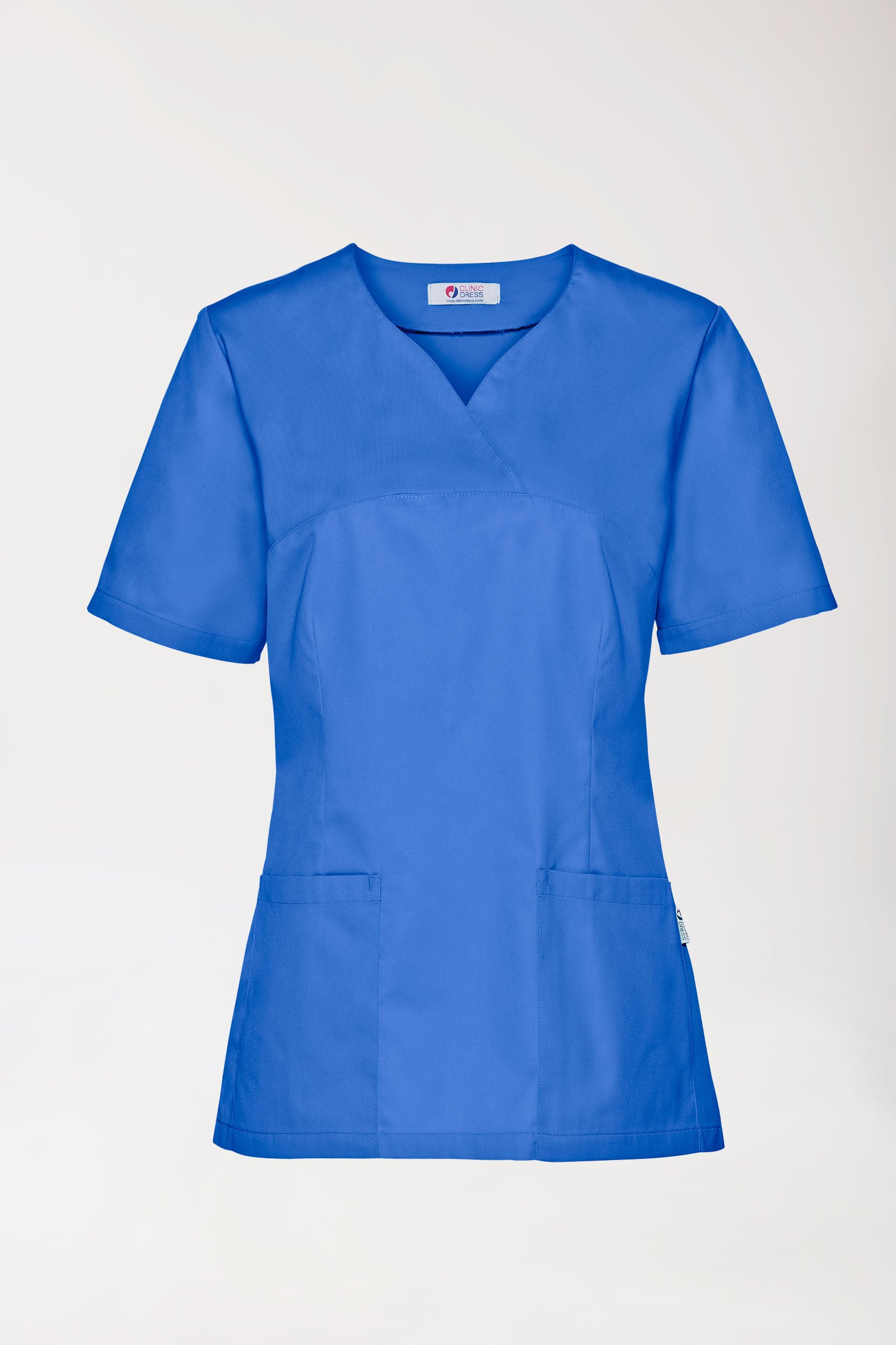 CORE Tunique Femme - Décolleté Cœur bleu roi