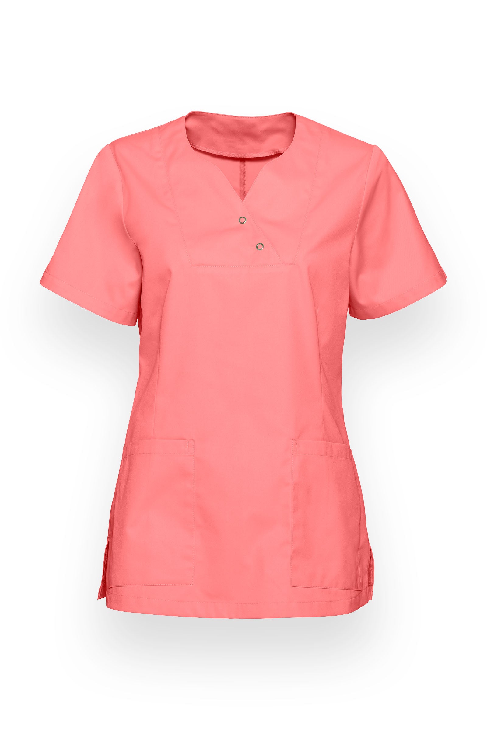 Tunique Femme - Boutons-pression rose pêche
