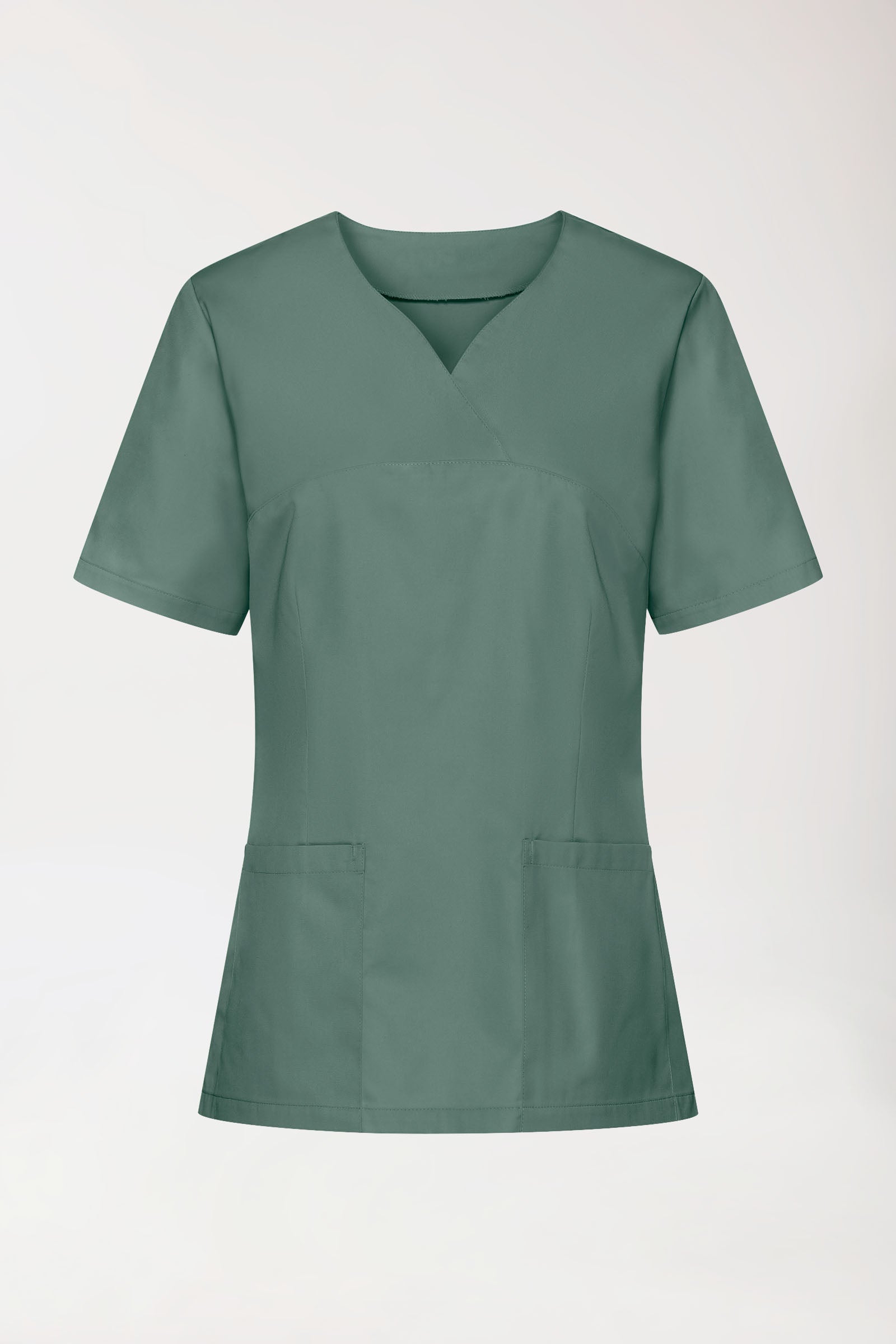 CORE Tunique Femme - Décolleté Cœur vert foncé