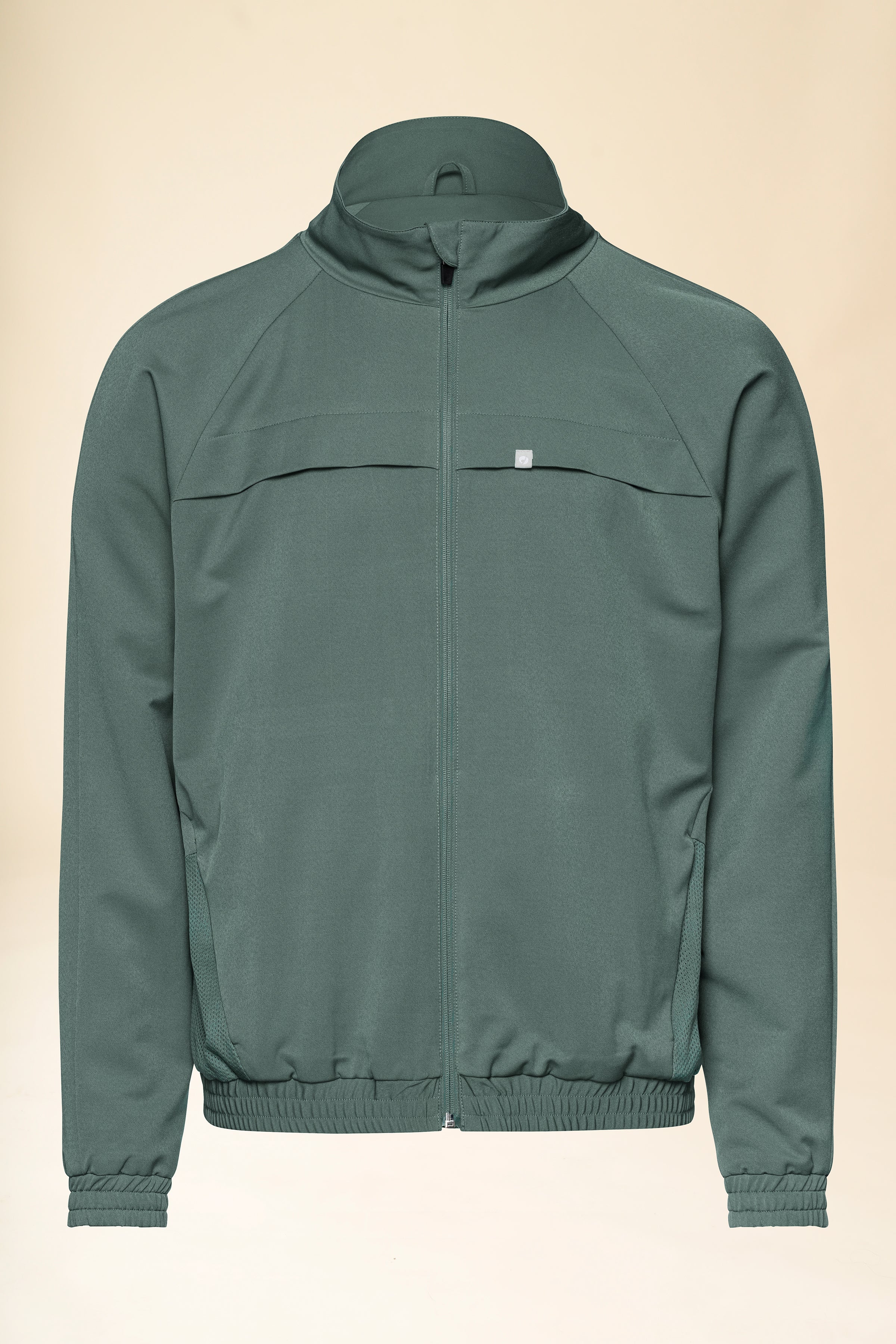 KAERE Veste blouson Homme - Poignet élastiqué vert foncé