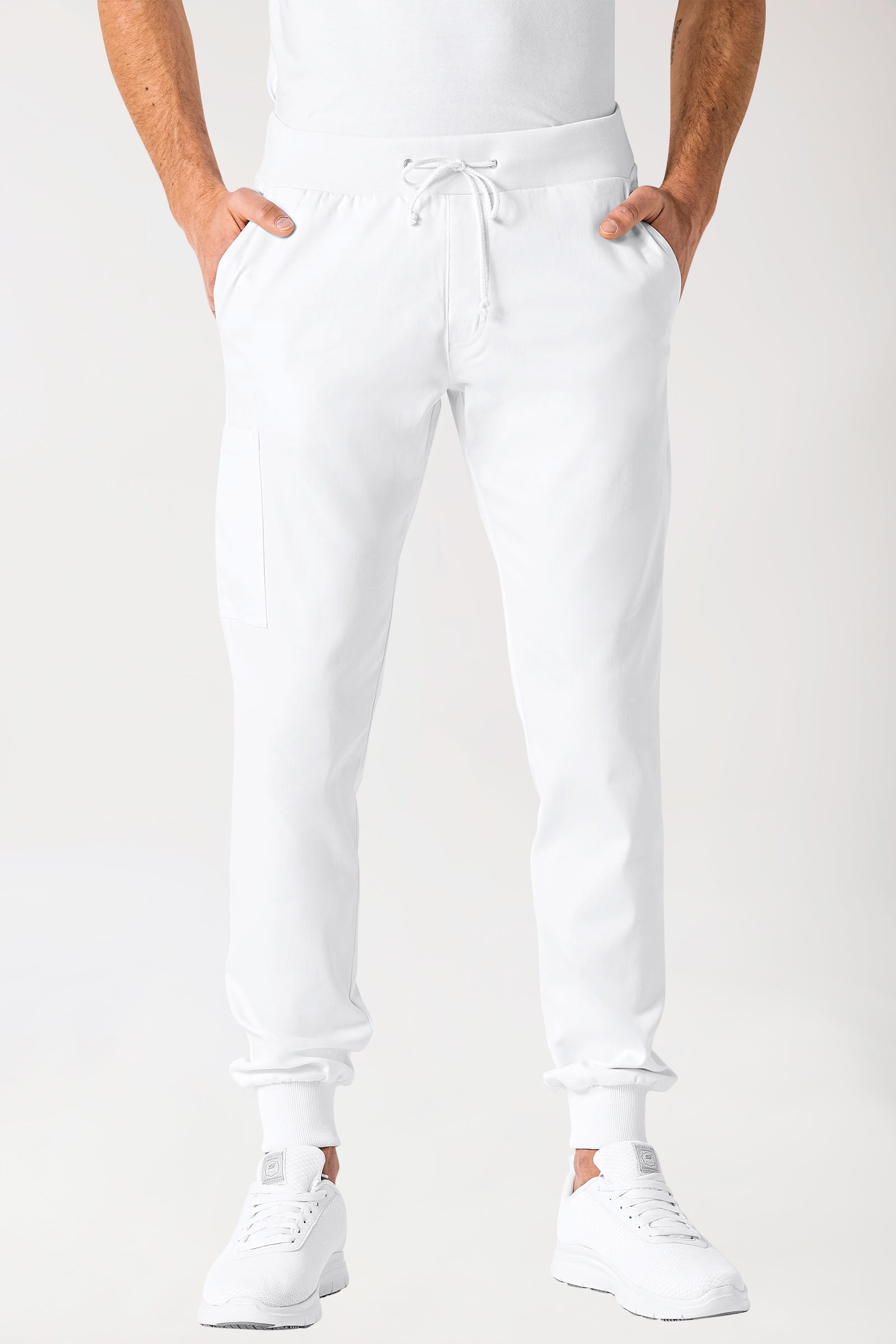 COMFY FLEX Pantalon Homme - Jogpant blanc