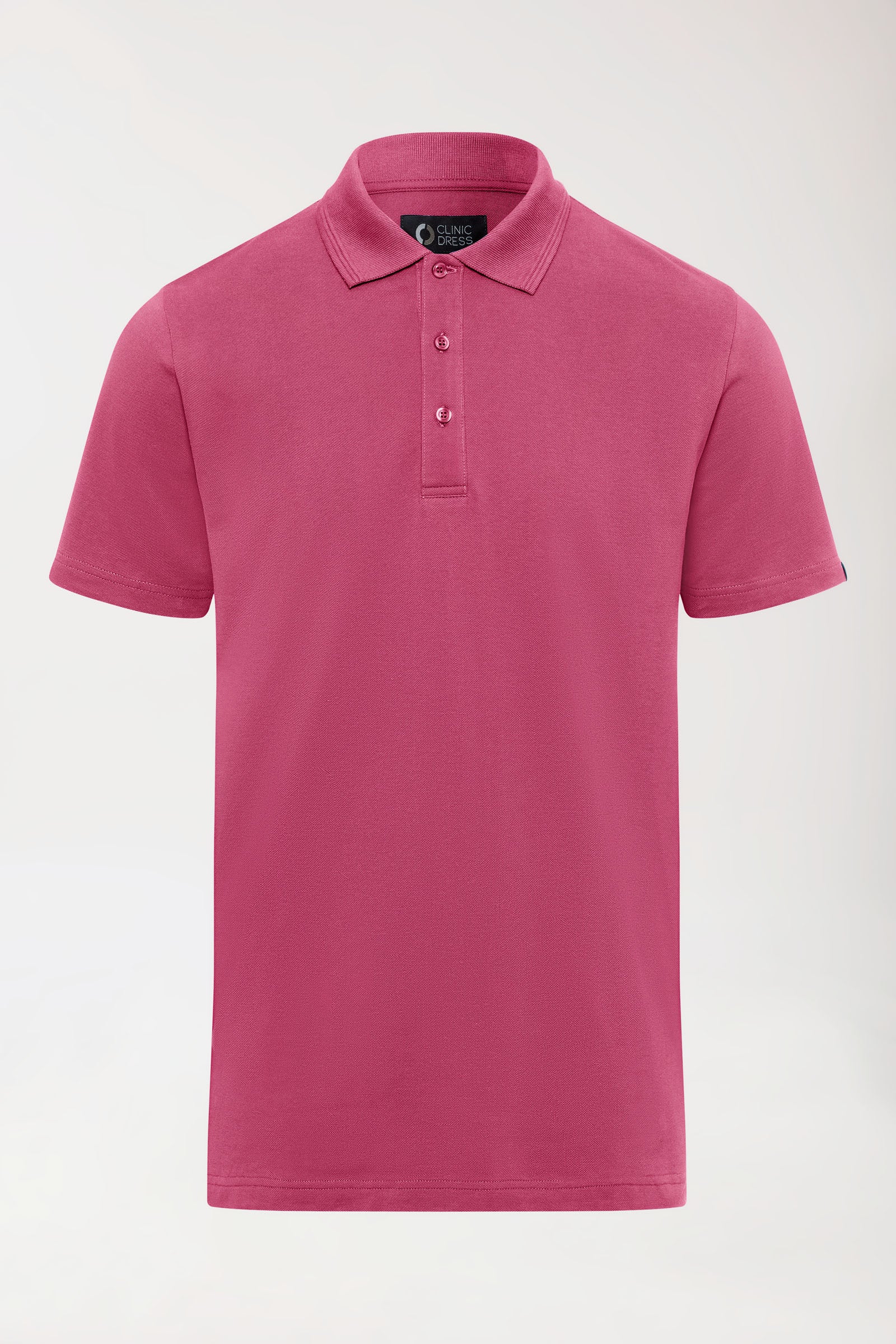 COMFY FLEX Shirt Stretch Homme - Col polo bois de rose