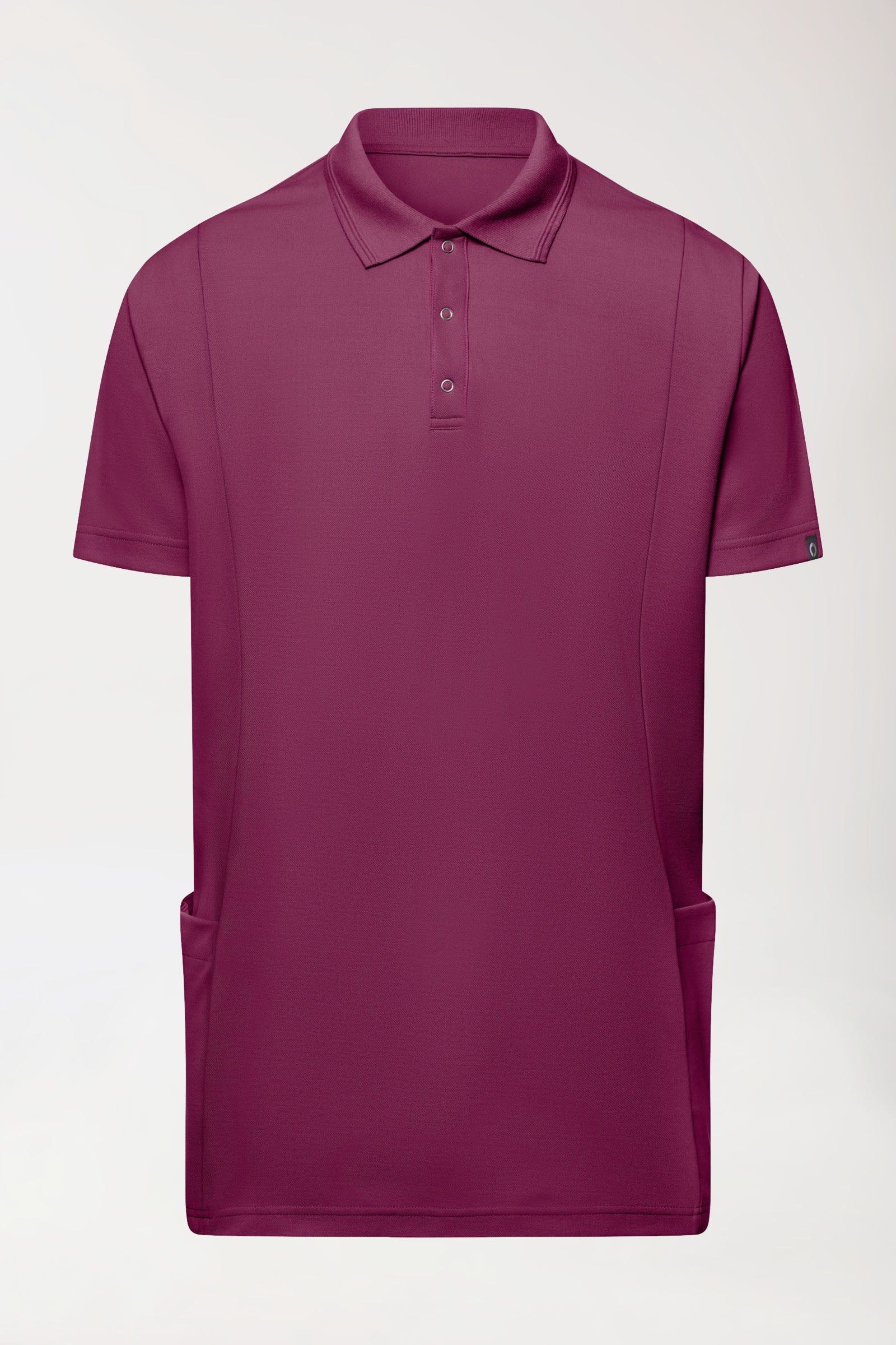 COMFY FLEX Tunique Stretch Homme - Col polo berry