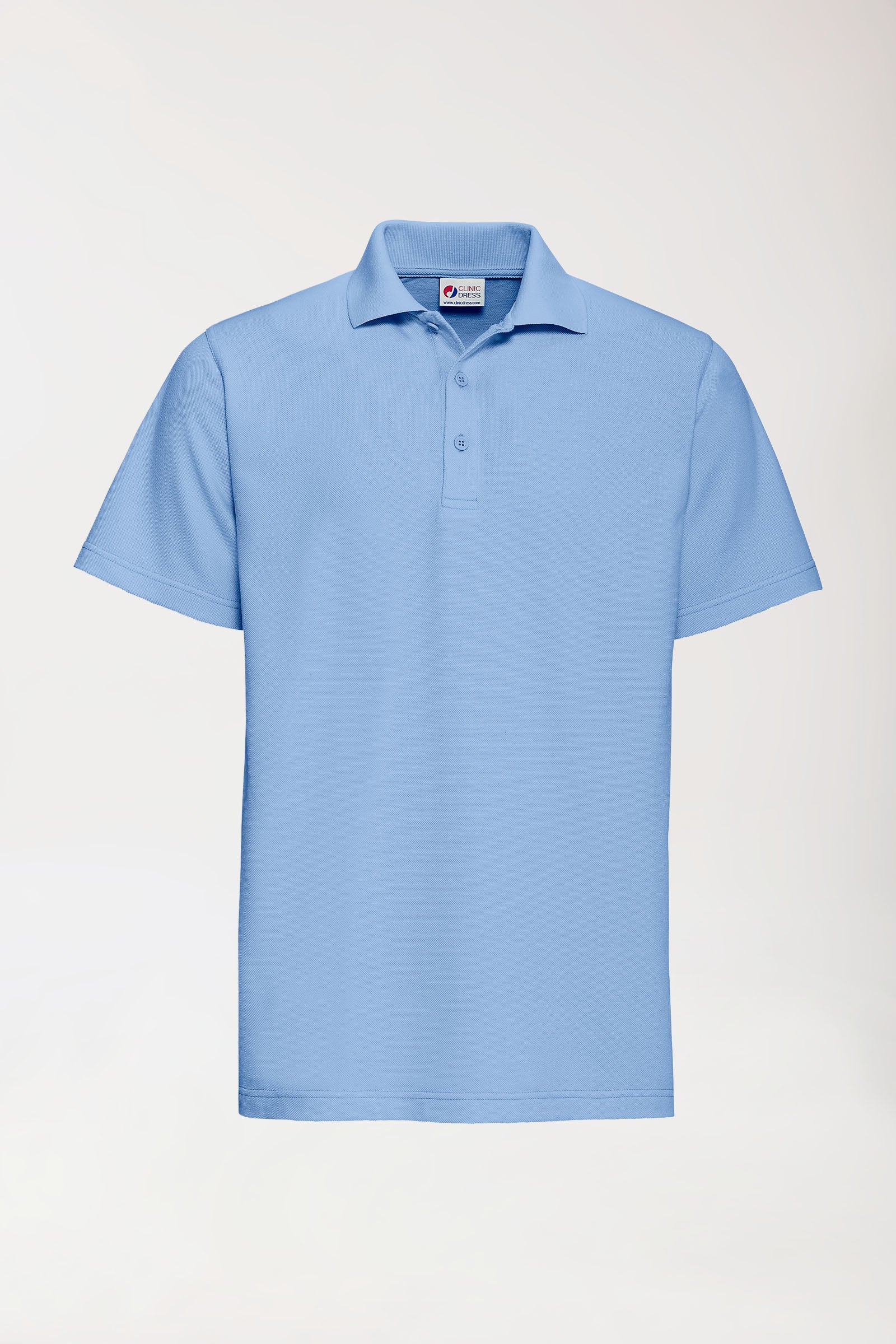 CORE Shirt mixte - Col polo bleu ciel
