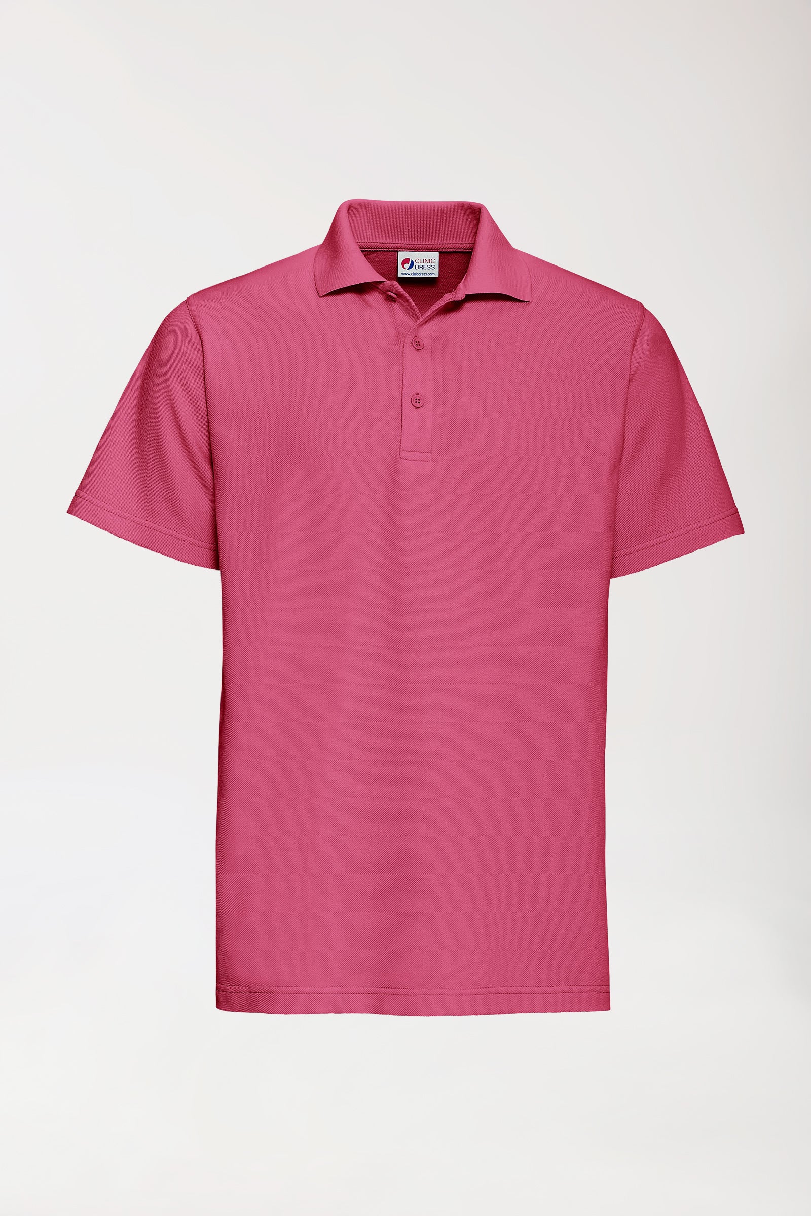 CORE Shirt mixte - Col polo bois de rose