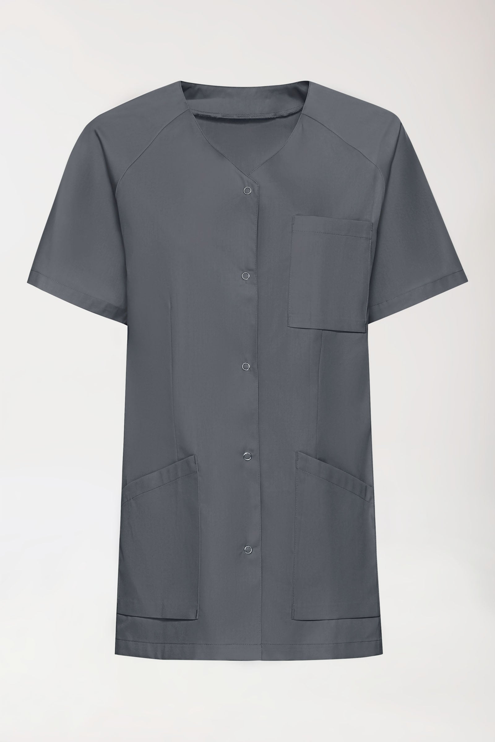 LA Blouse médicale femme - patte pressions galet