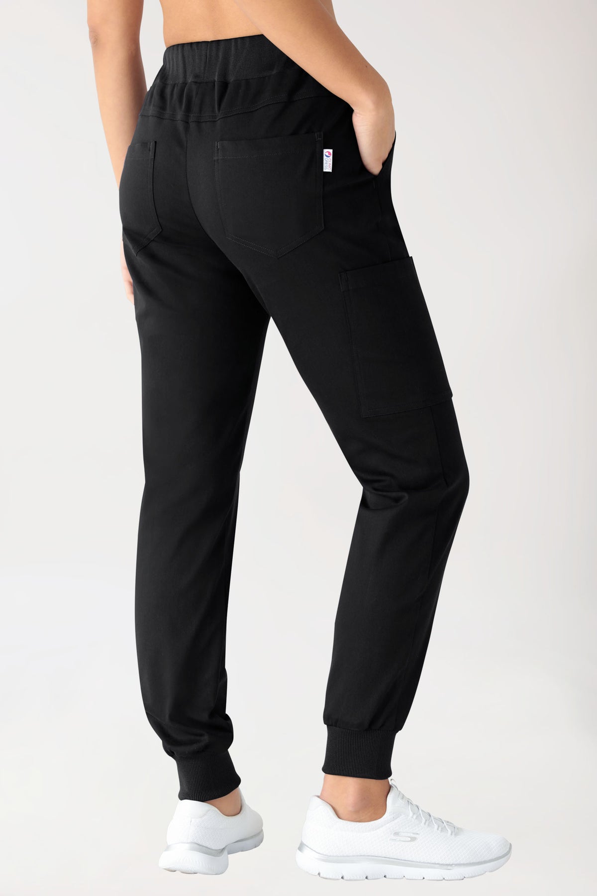 Pantalon Stretch Femme - Jogpants noir