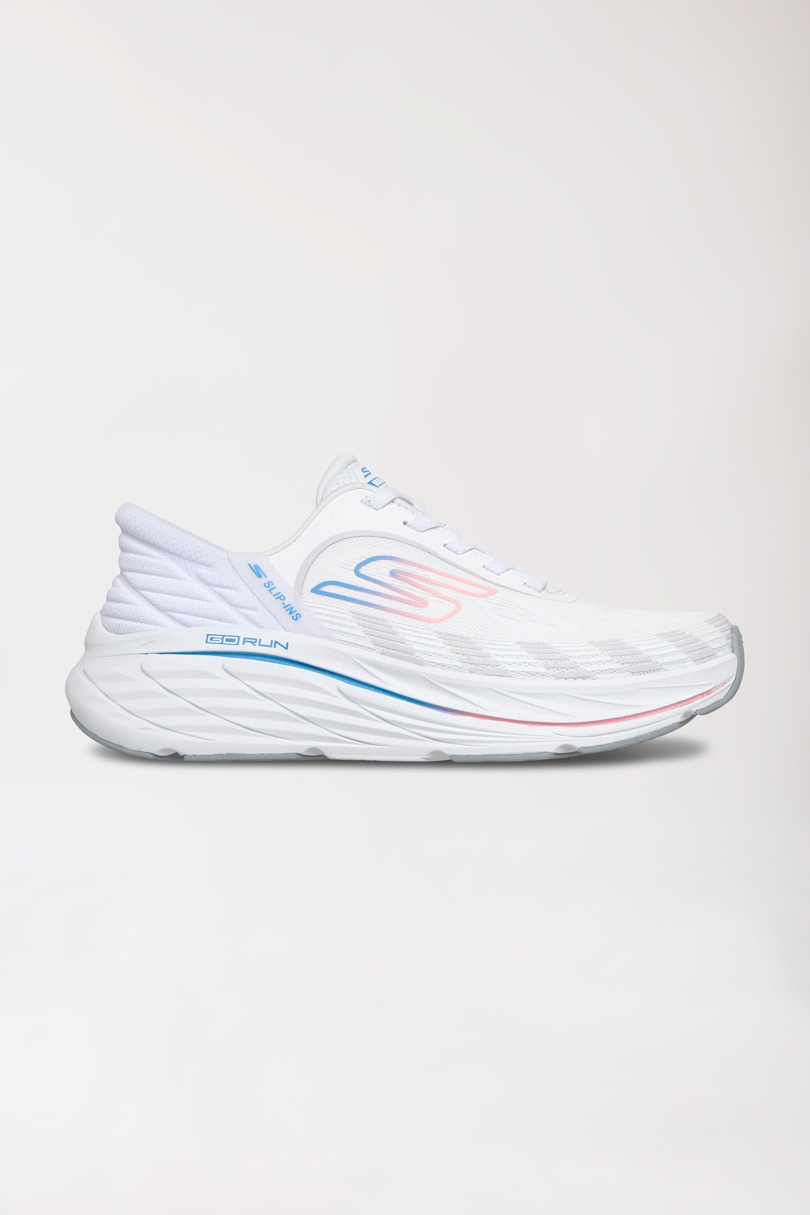 Sneakers Femme blanc/rose, Vue de face 