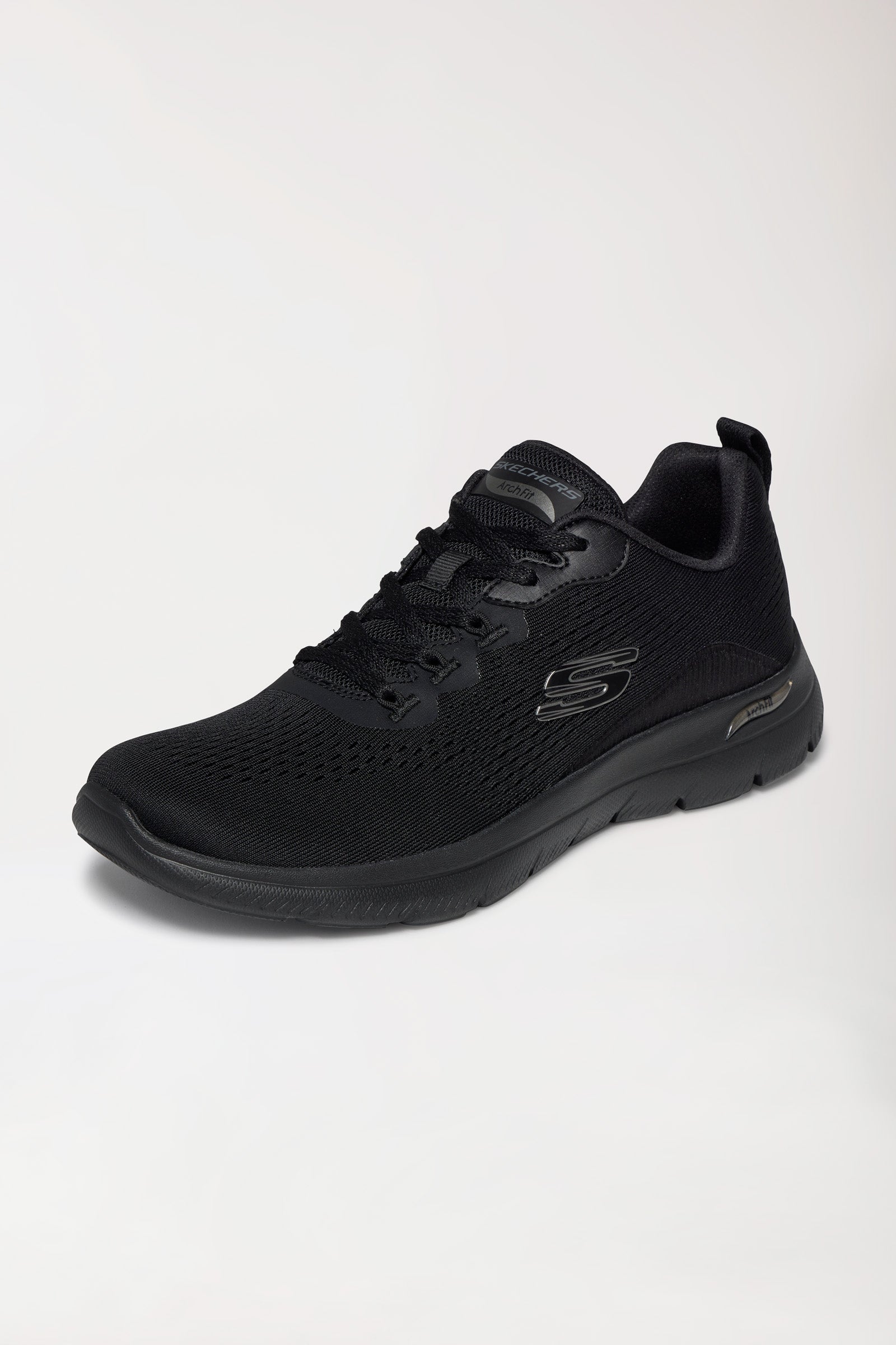 Sneaker Femme noir, Vue de face 