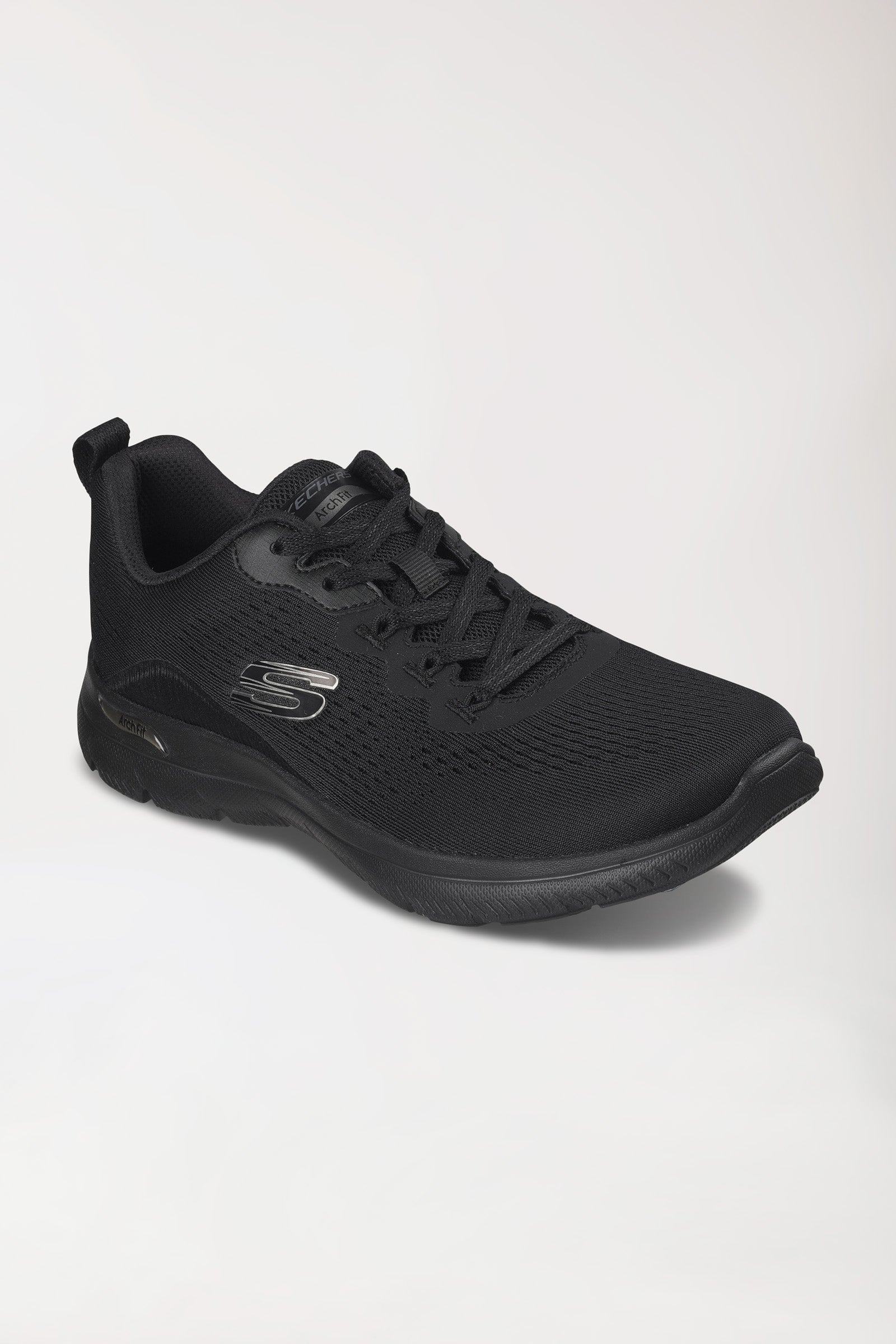Sneaker Femme noir, Vue de face 