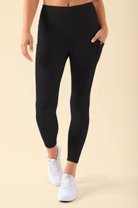KAERE Leggings Femme - super élastique noir