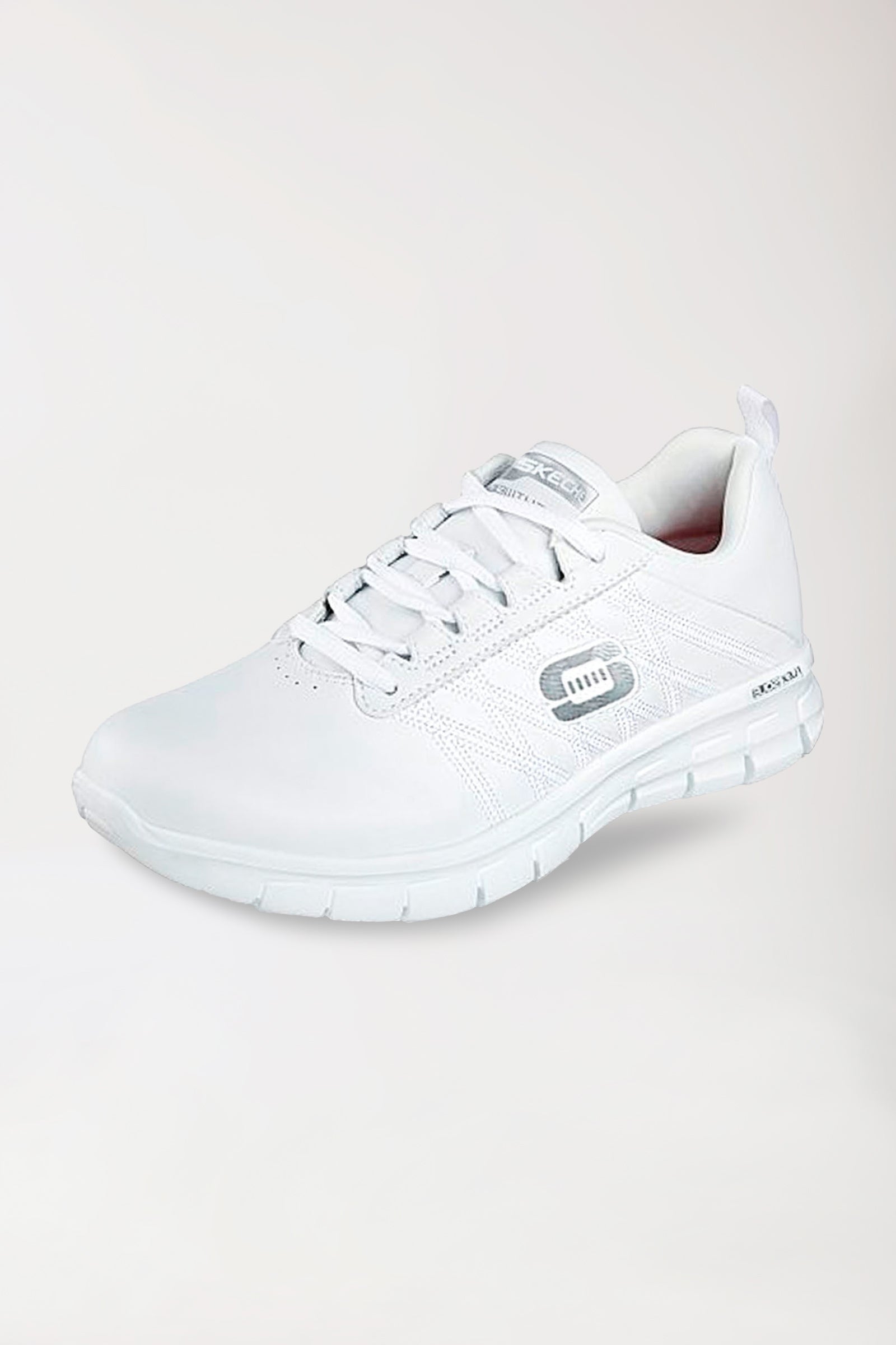 Chaussures professionnelles Femme-SKECHERS-blanc