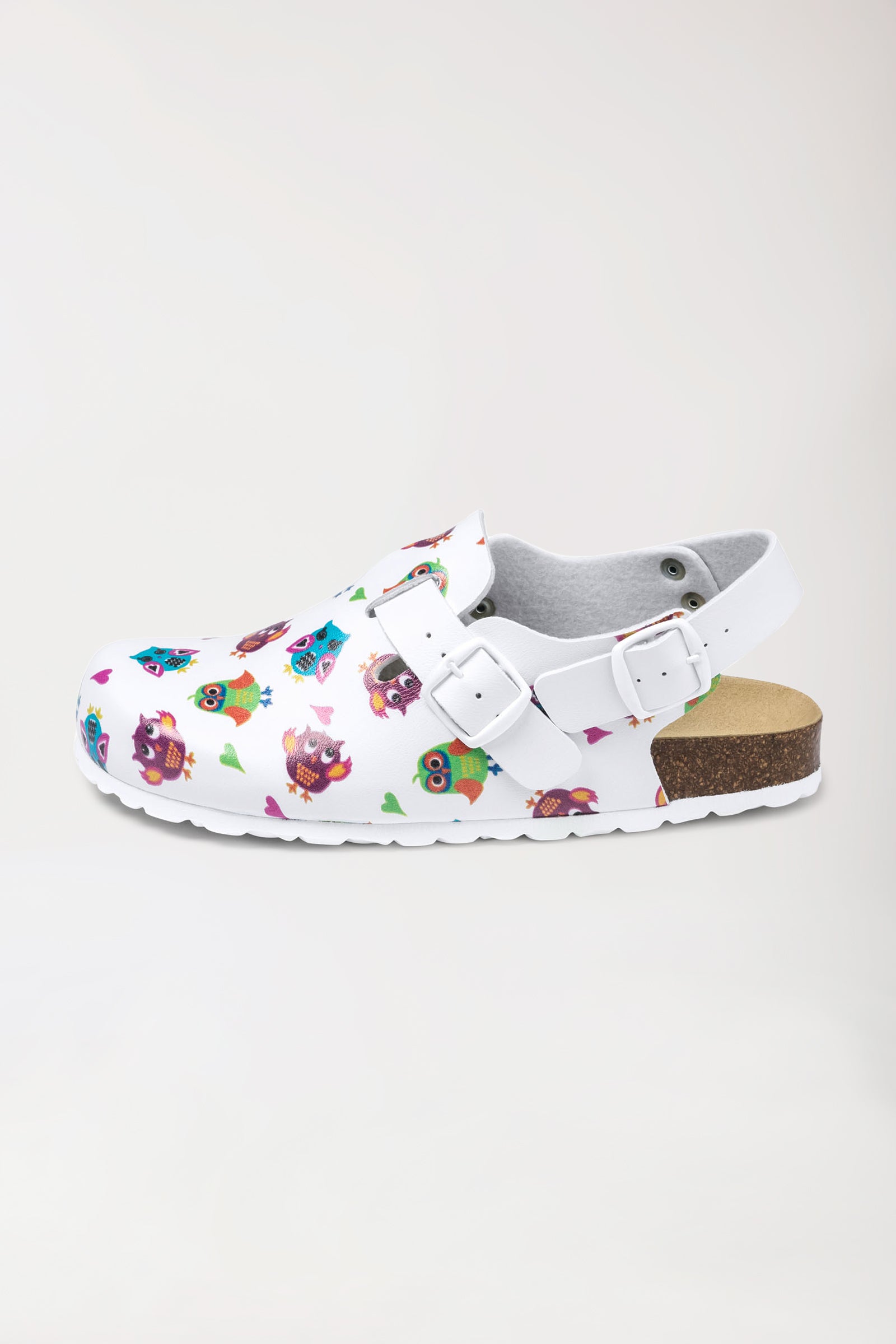 Sabots Femme multicolore, Vue de face 