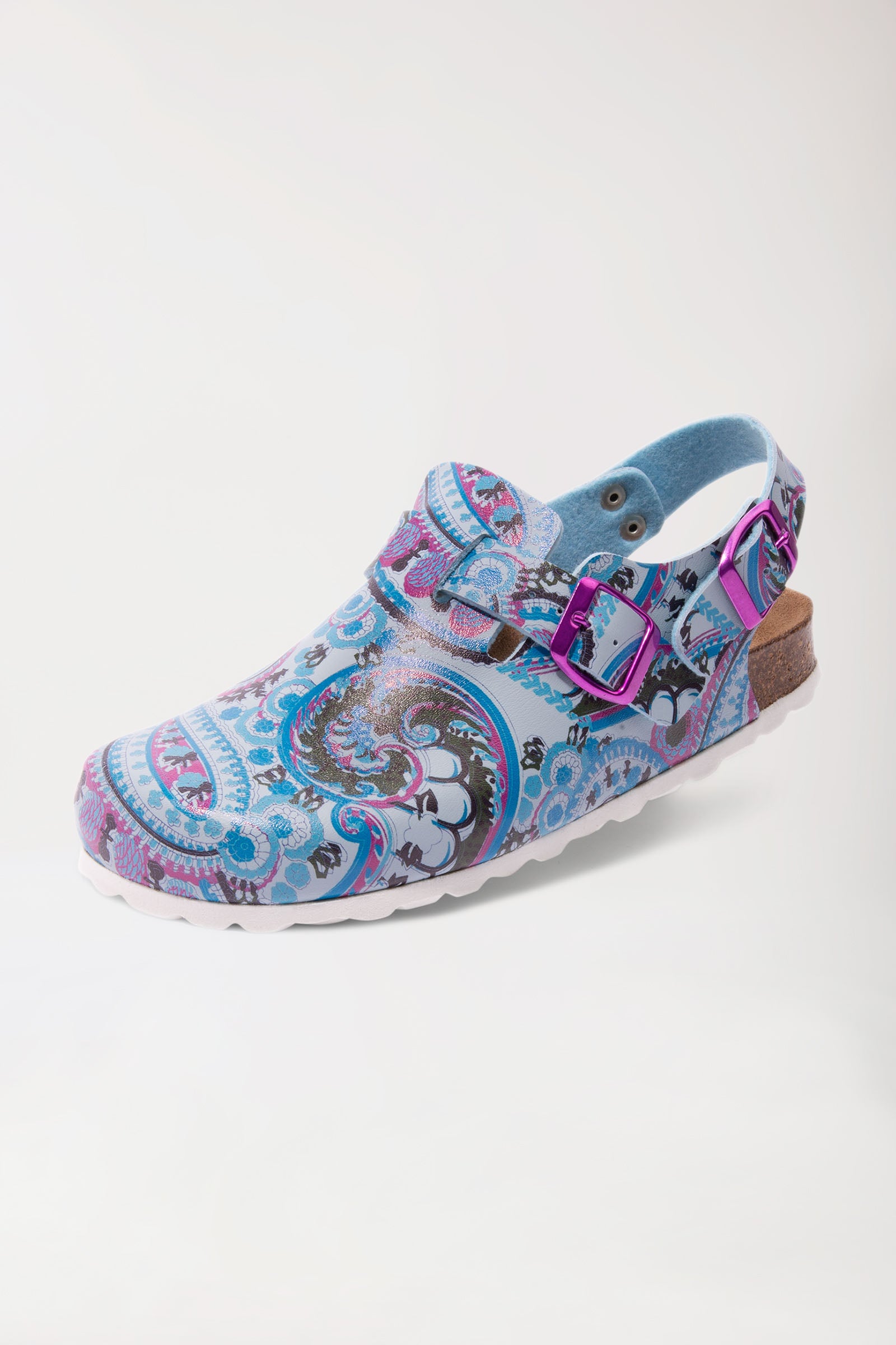 Sabots Femme multicolore/bleu