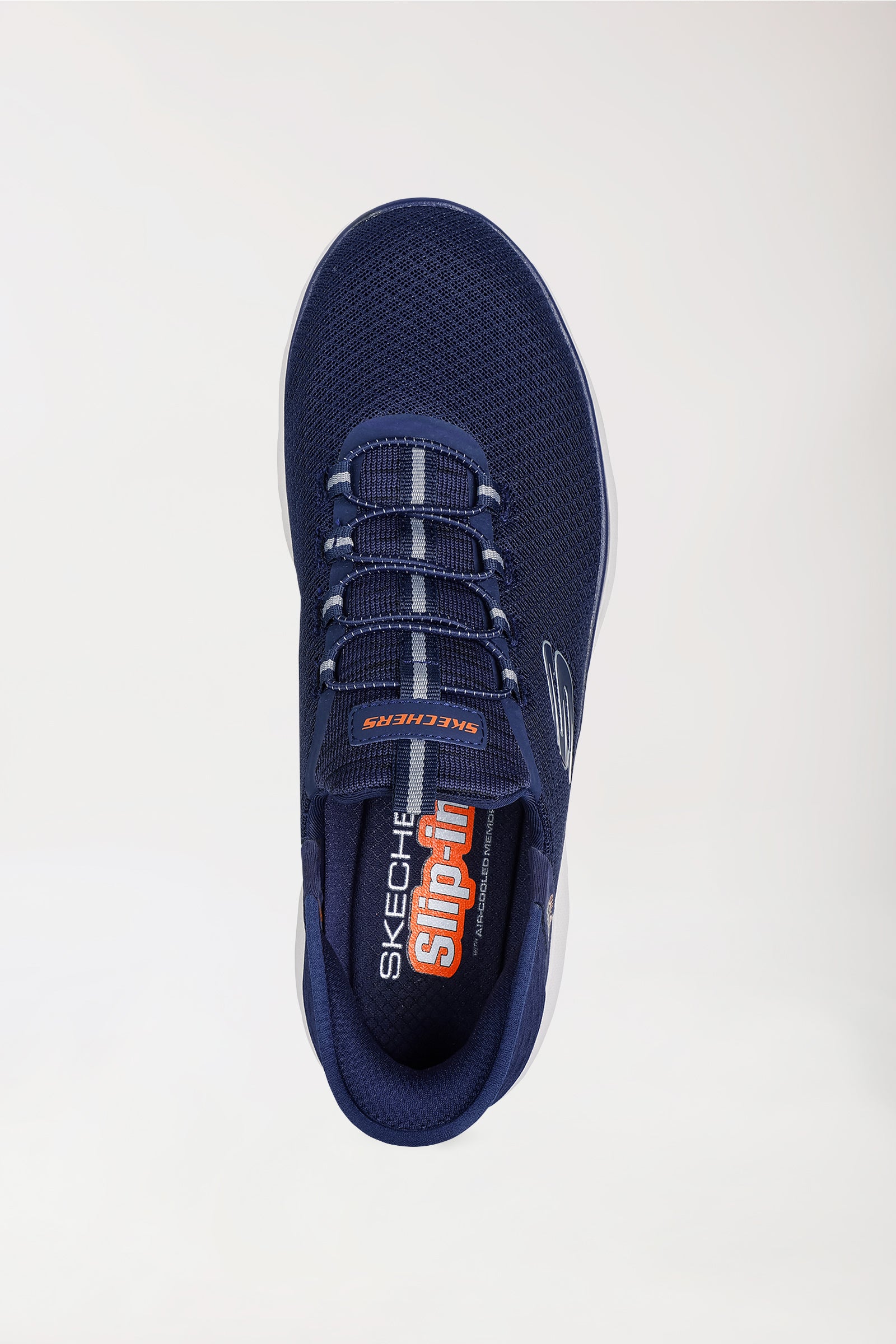 Sneakers Homme-SKECHERS Slip-ins-navy, Vue de face 