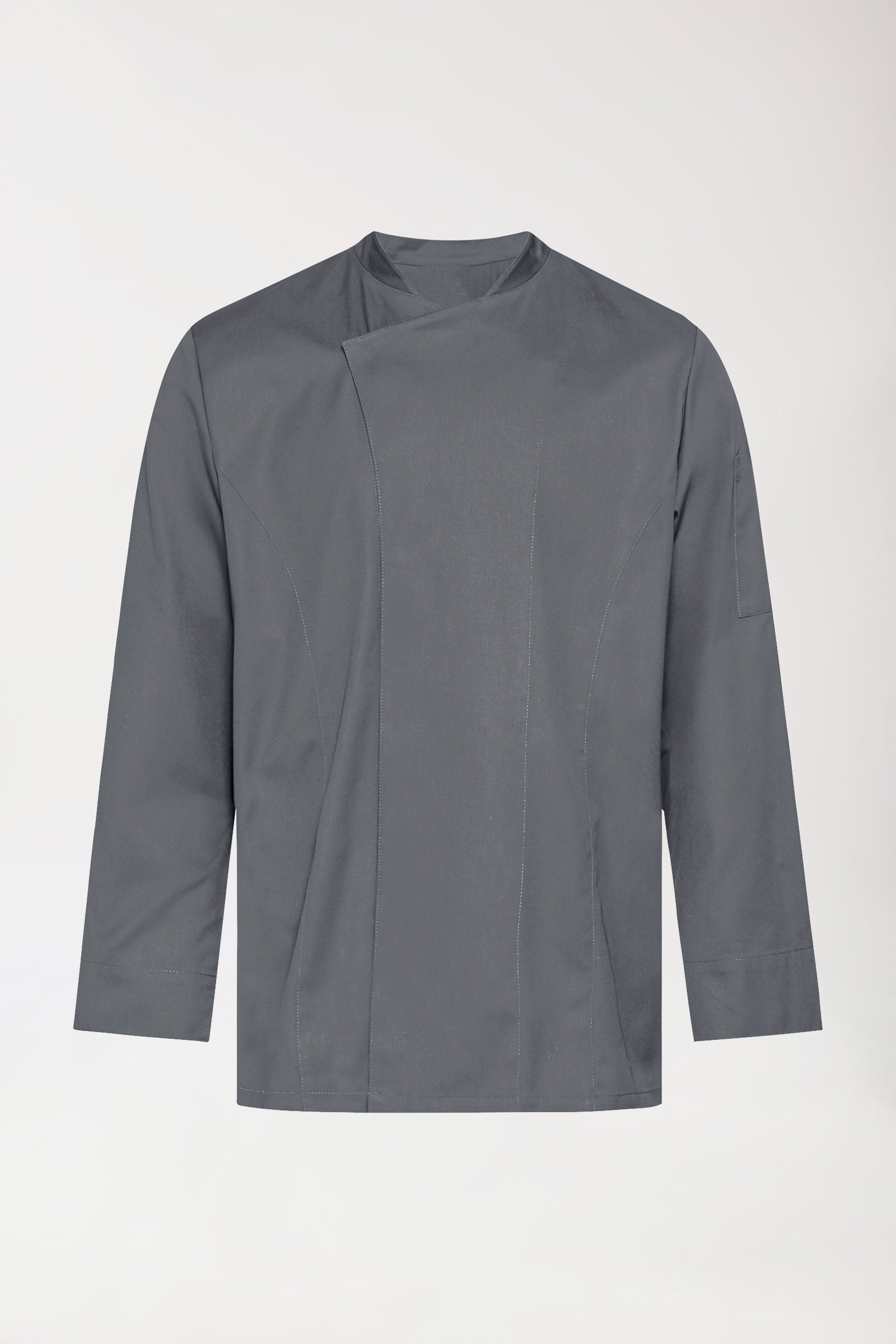 Gastro Veste de cuisine Homme - Manche longue gris granit